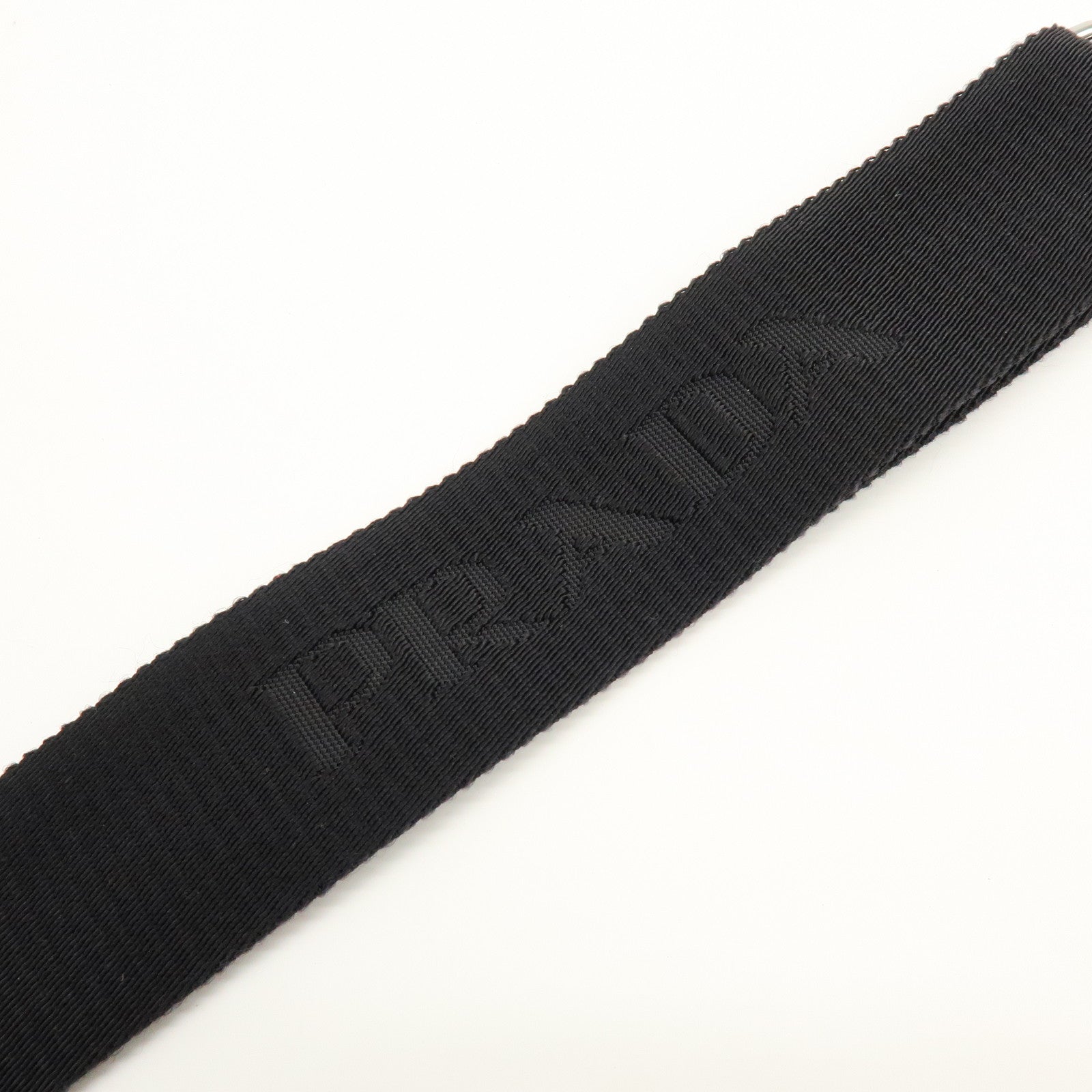 PRADA Triangle Logo 2Way Bag Hand Bag Shoulder Bag Black BN1959