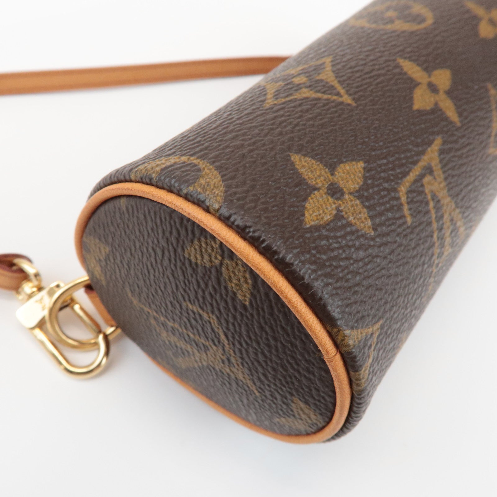 Louis Vuitton Monogram Mini Pouch for Papillon Bag Brown