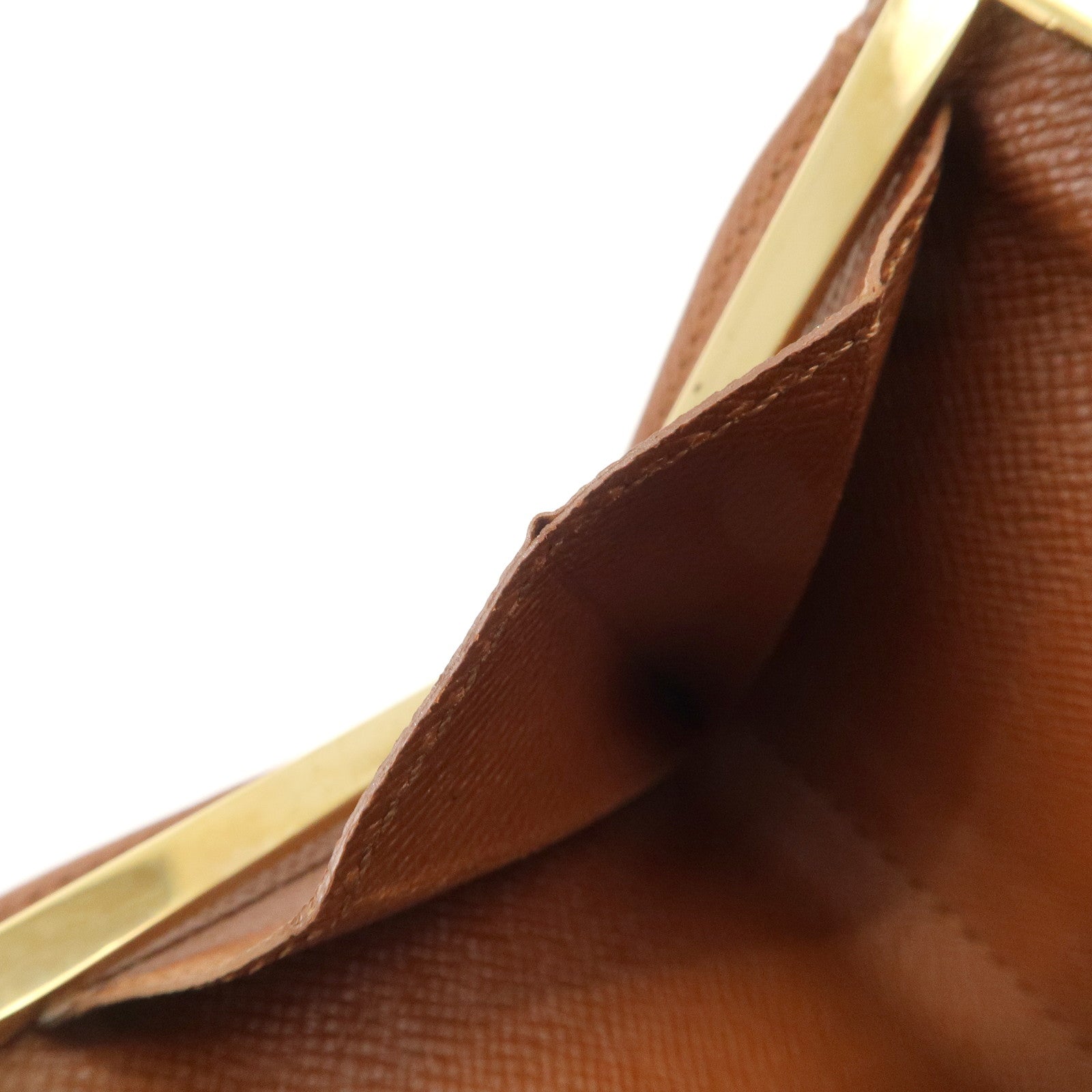 Louis Vuitton Monogram Portefeuille Viennois Wallet Brown M61674 Used