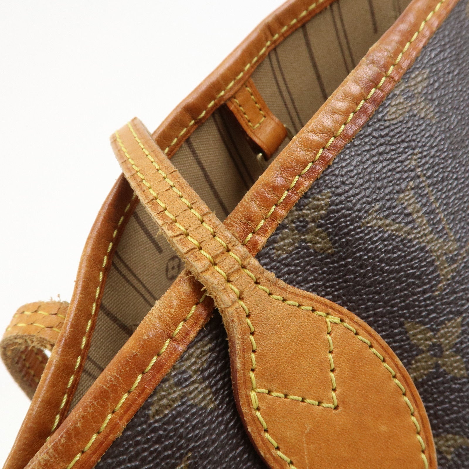 Louis Vuitton Monogram Neverfull MM Tote Bag Hand Bag M40995