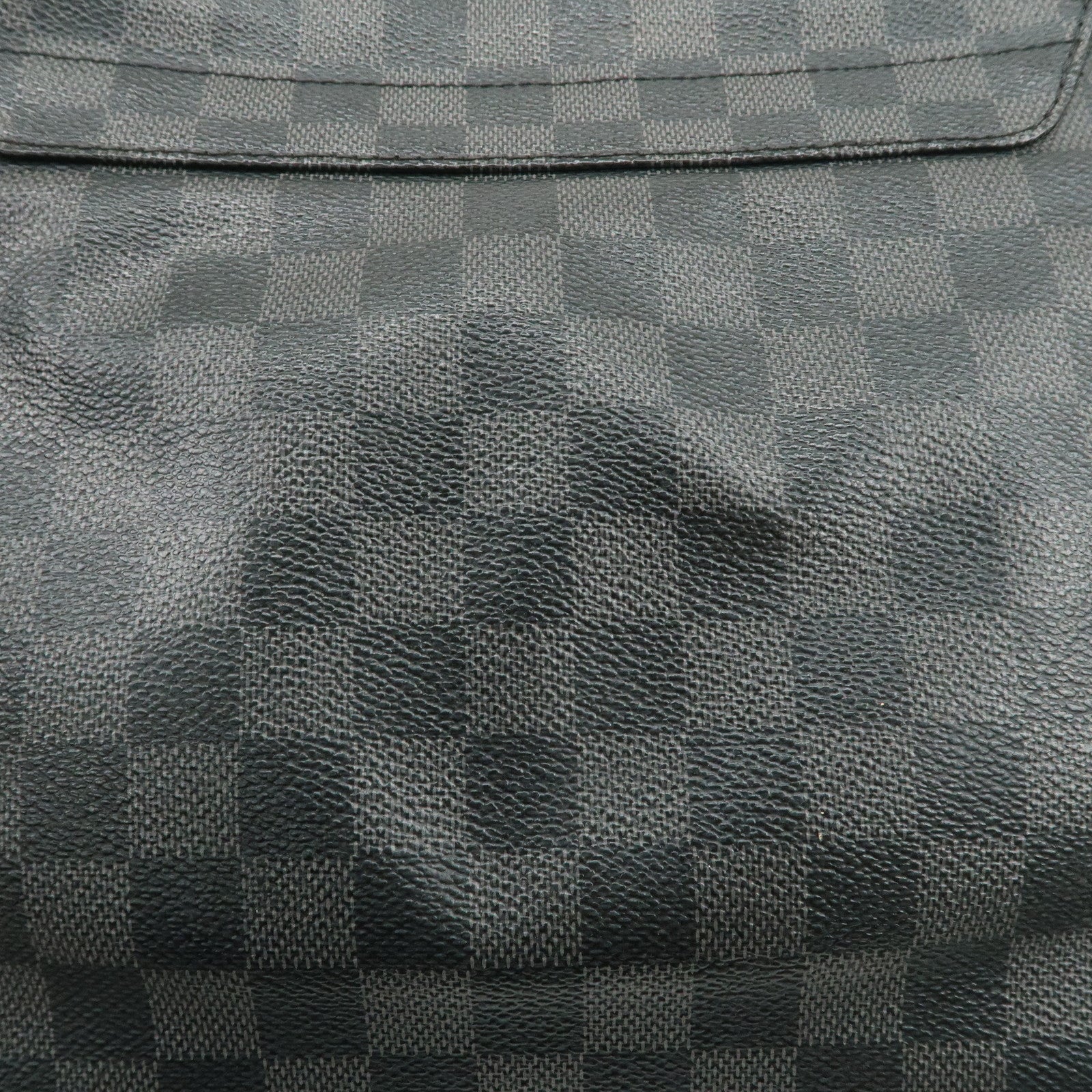 Louis Vuitton Damier Graphite District PM Shoulder Bag Noir N41260
