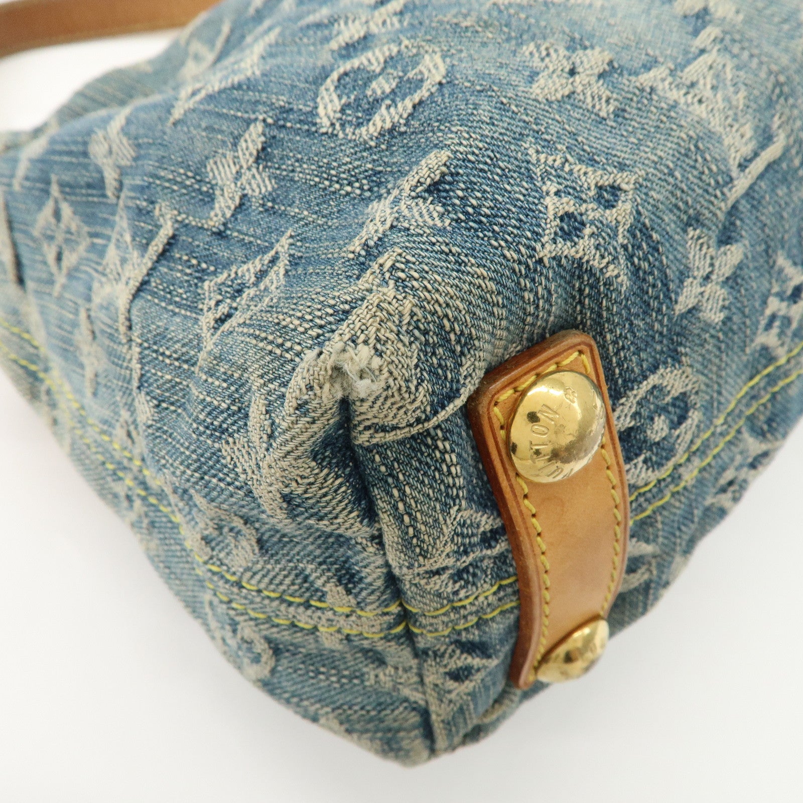 Louis Vuitton Monogram Denim Baggy PM 2Way Shoulder Bag M95049