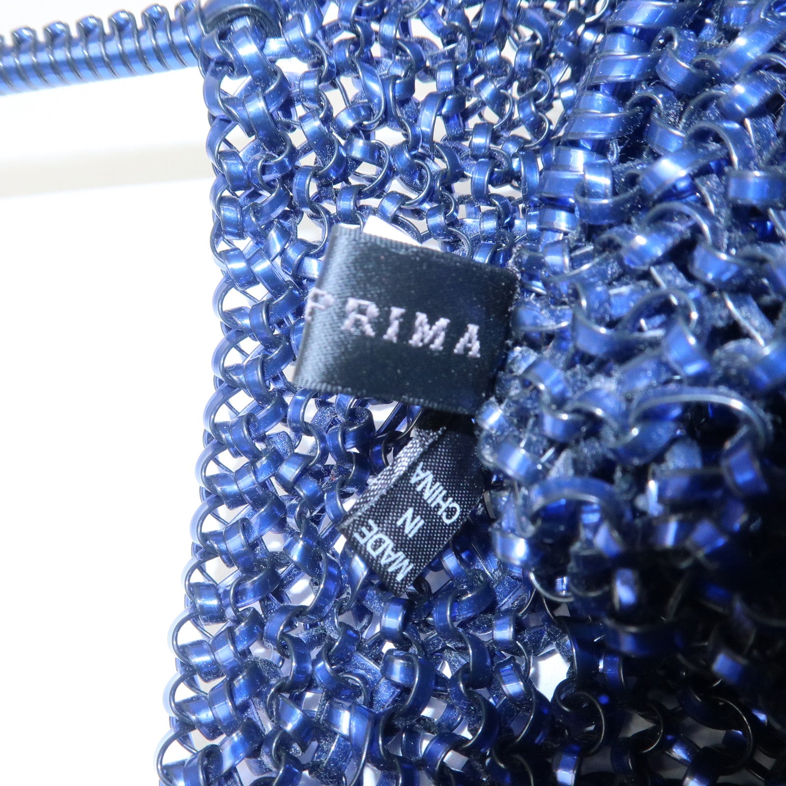 ANTEPRIMA Wire Bag PVC Hand Bag Shoulder Bag Blue