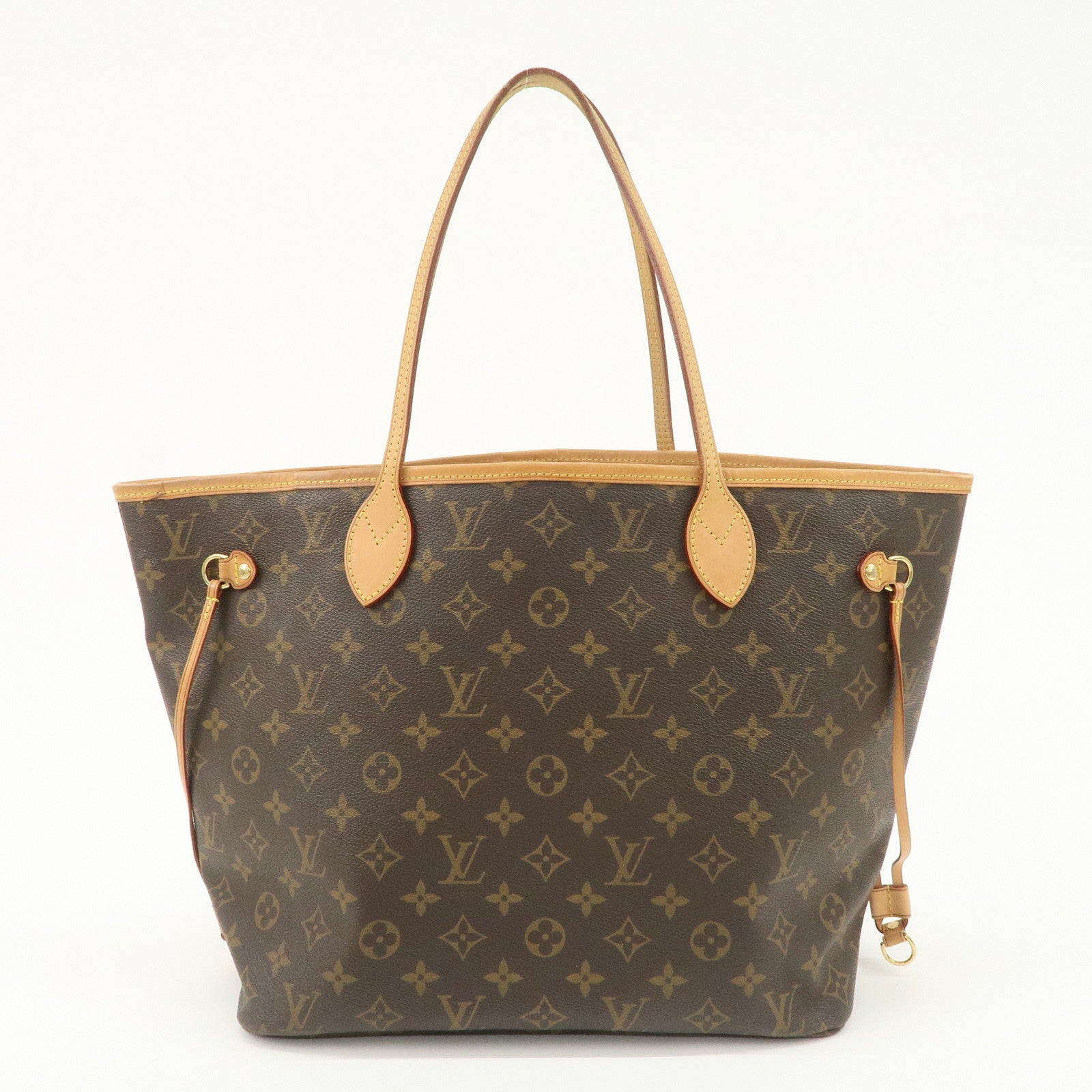 Louis Vuitton Monogram Neverfull MM Tote Bag Shoulder Bag Brown M40156