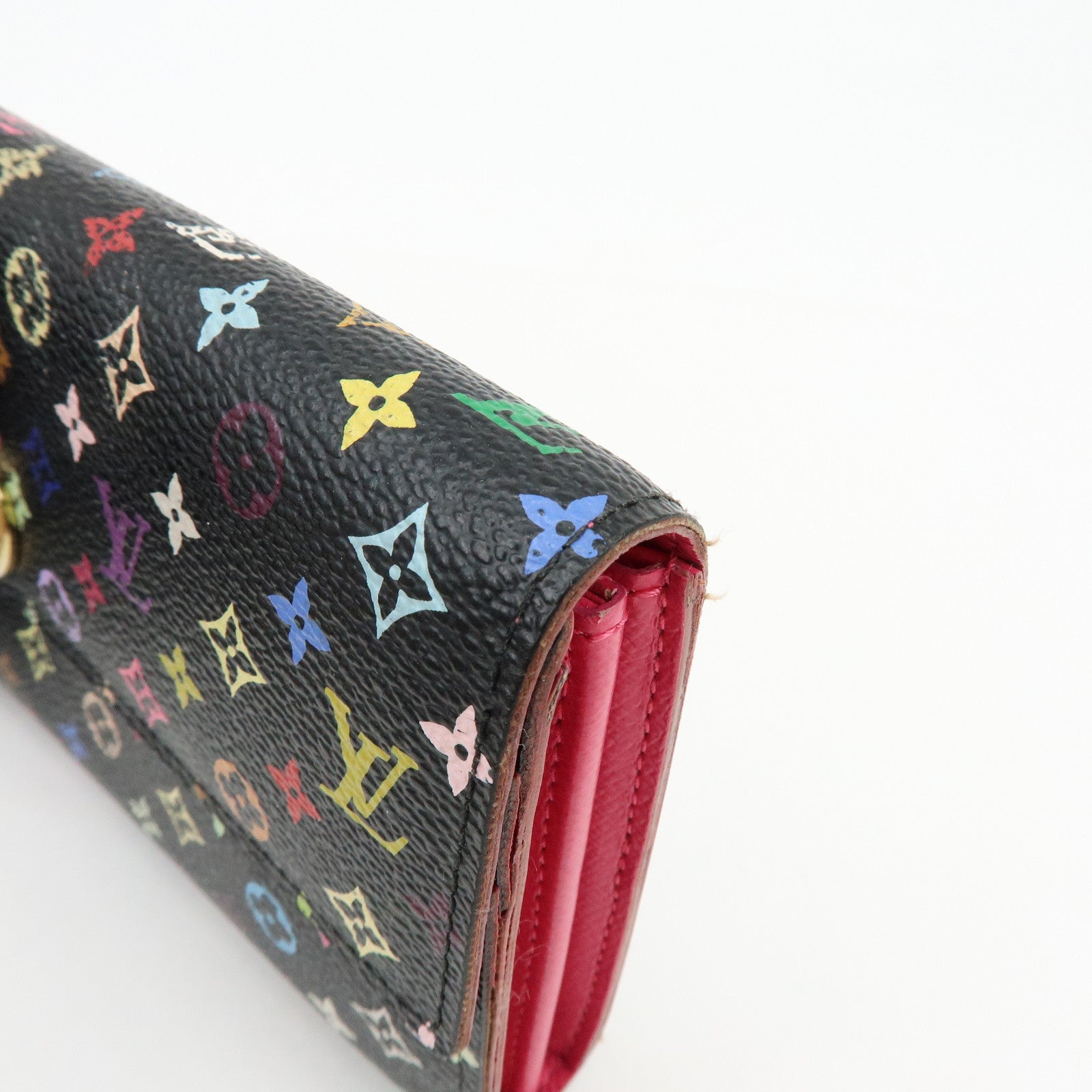 Louis Vuitton Monogram MultiColor Portefeuille Sarah Wallet M9353