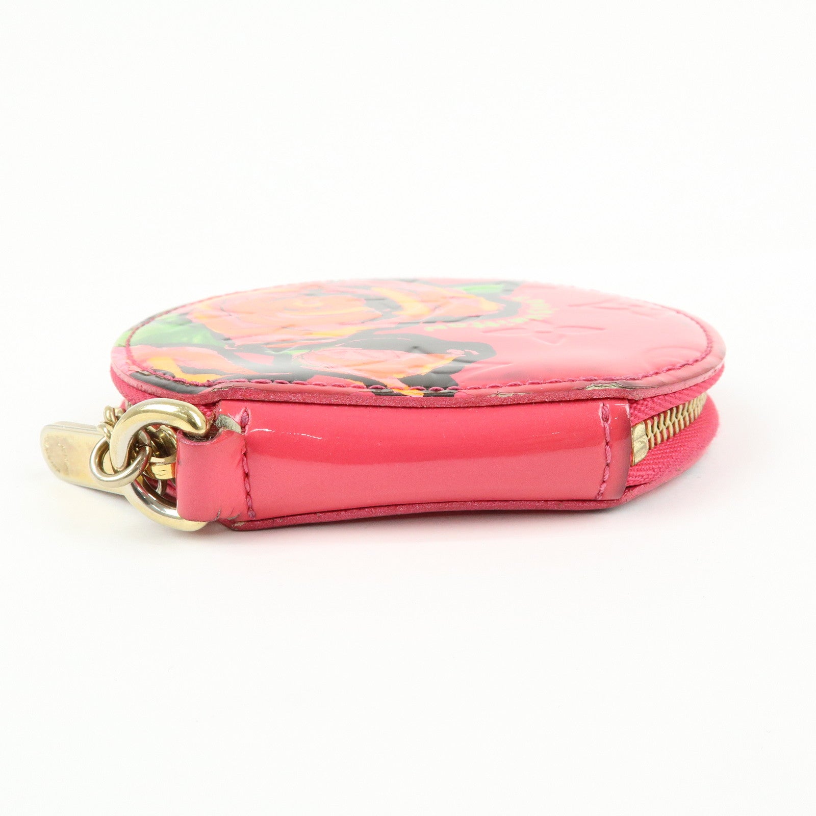 Louis Vuitton Monogram Vernis Porte Monnaie Chapeau Rose Pop M93690