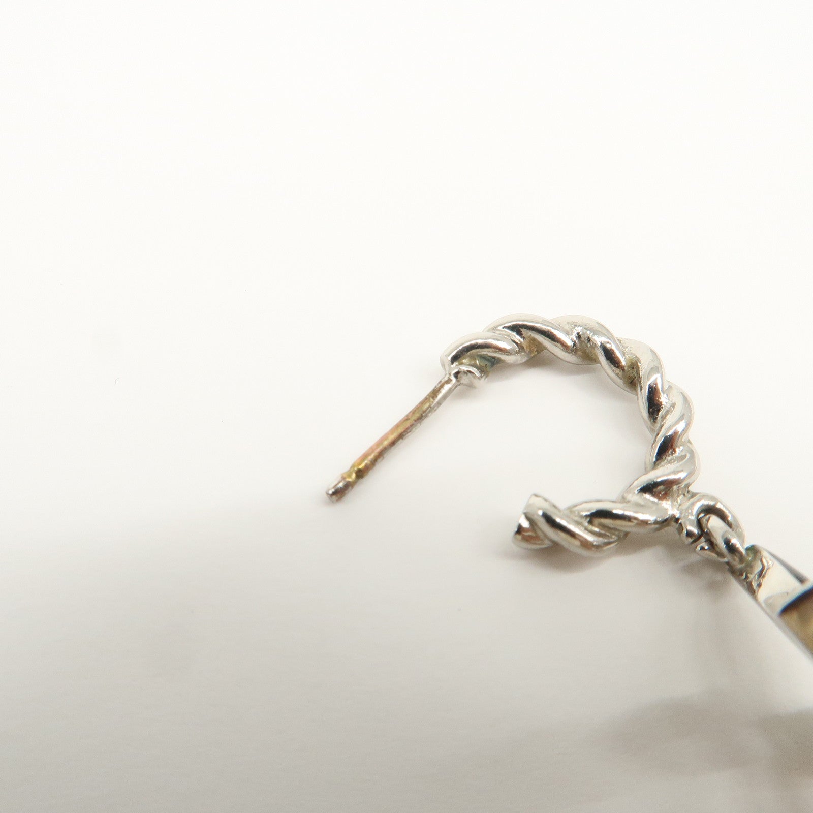 Louis Vuitton Bookle Doreille Sweet Monogram Earrings Silver M65677