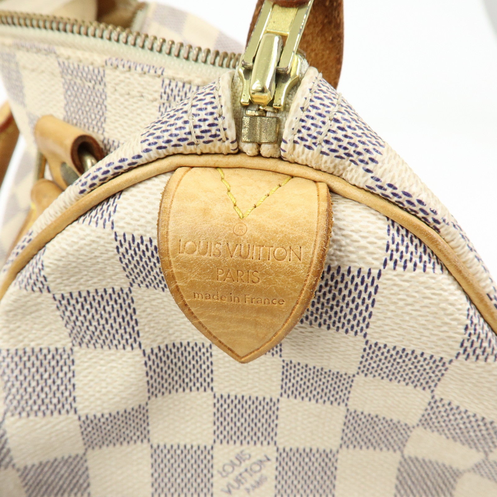Louis Vuitton Damier Azur Speedy 25 Boston Bag Hand Bag N41534