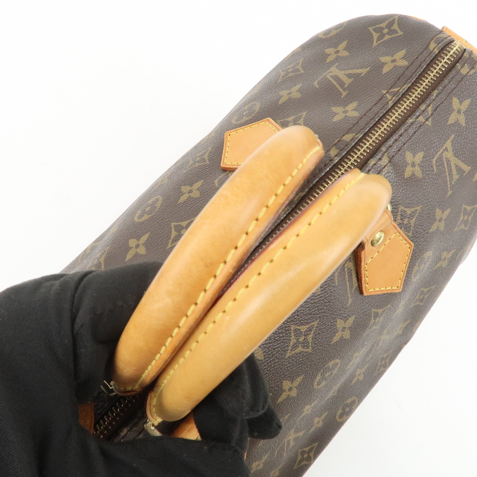 Louis Vuitton Monogram Speedy 35 Boston Bag Hand Bag M41524