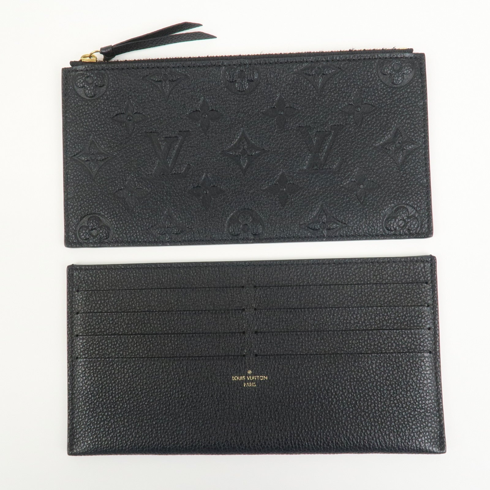 Louis Vuitton Monogram Empreinte Pochette Fテゥlicie Noir Black M82477
