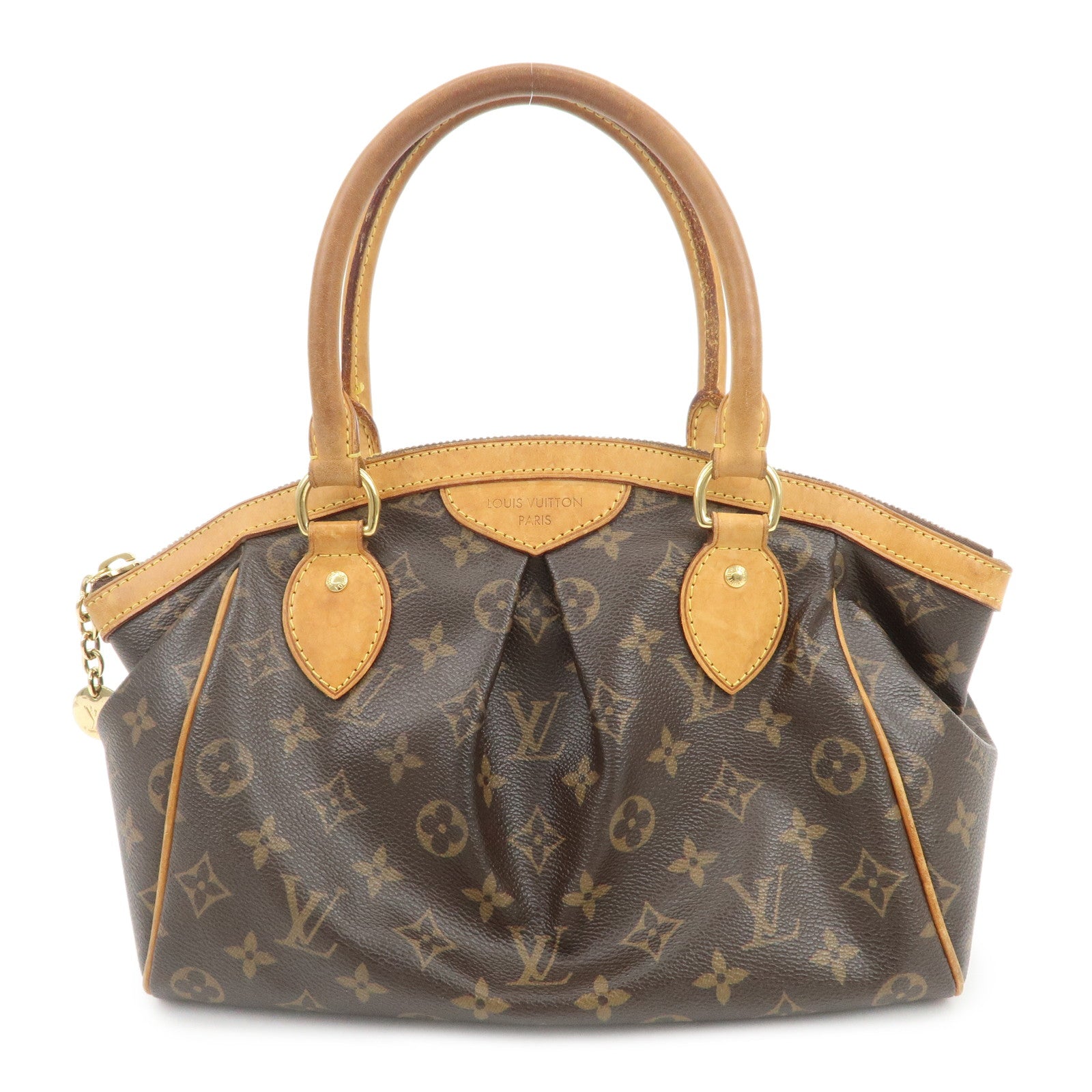 Louis Vuitton Monogram Tivoli PM Hand Bag Shoulder Bag Brown M40143