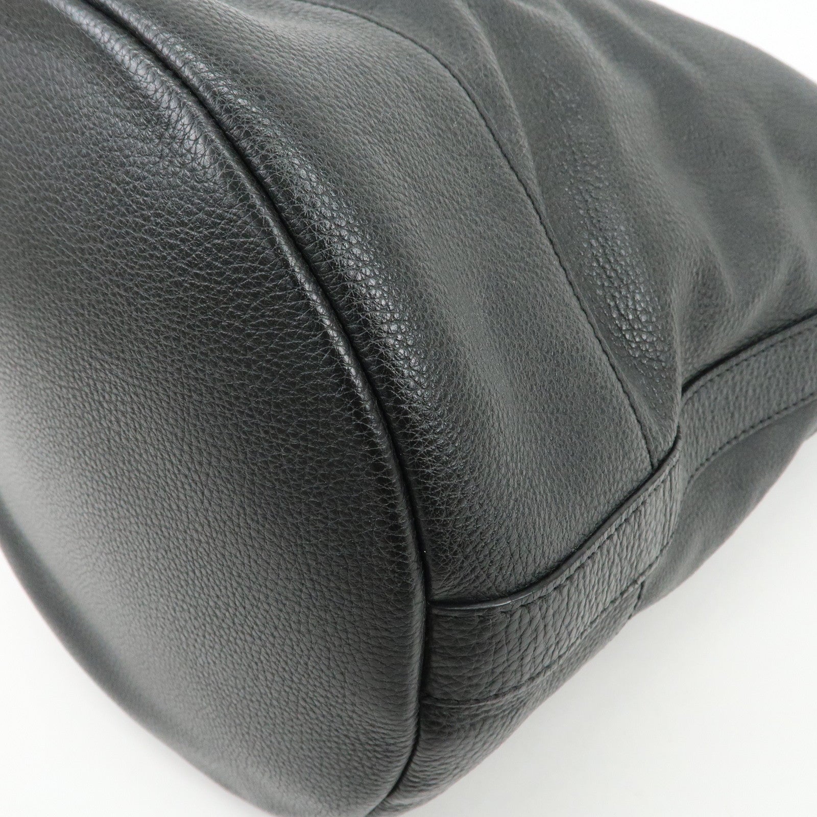 Chloe Vicki Leather Shoulder Bag Hand Bag Black