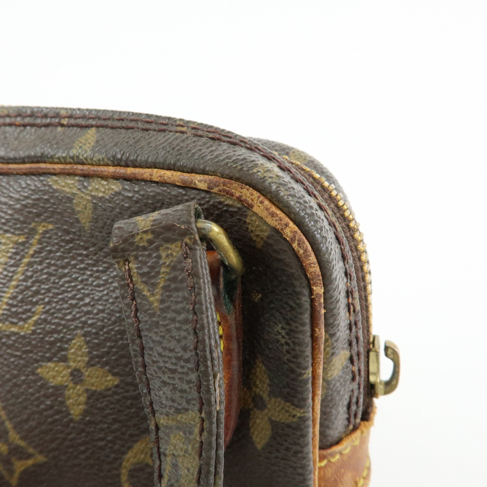 Louis Vuitton Monogram Pochette Marly Bandouliere Bag Brown M51828