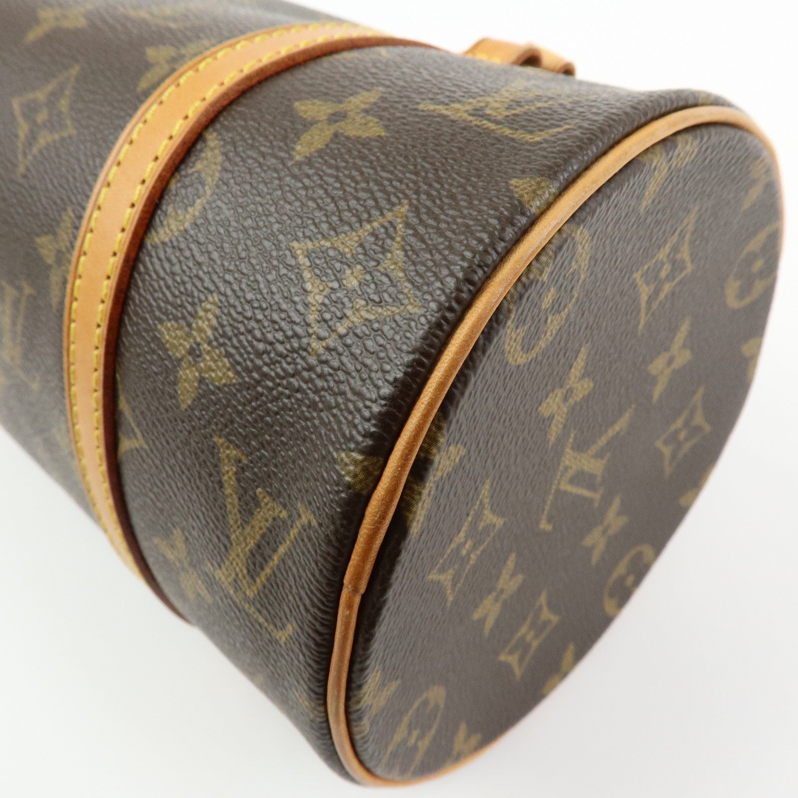 Louis Vuitton Monogram Papillon 26 Hand Bag Brown M51386