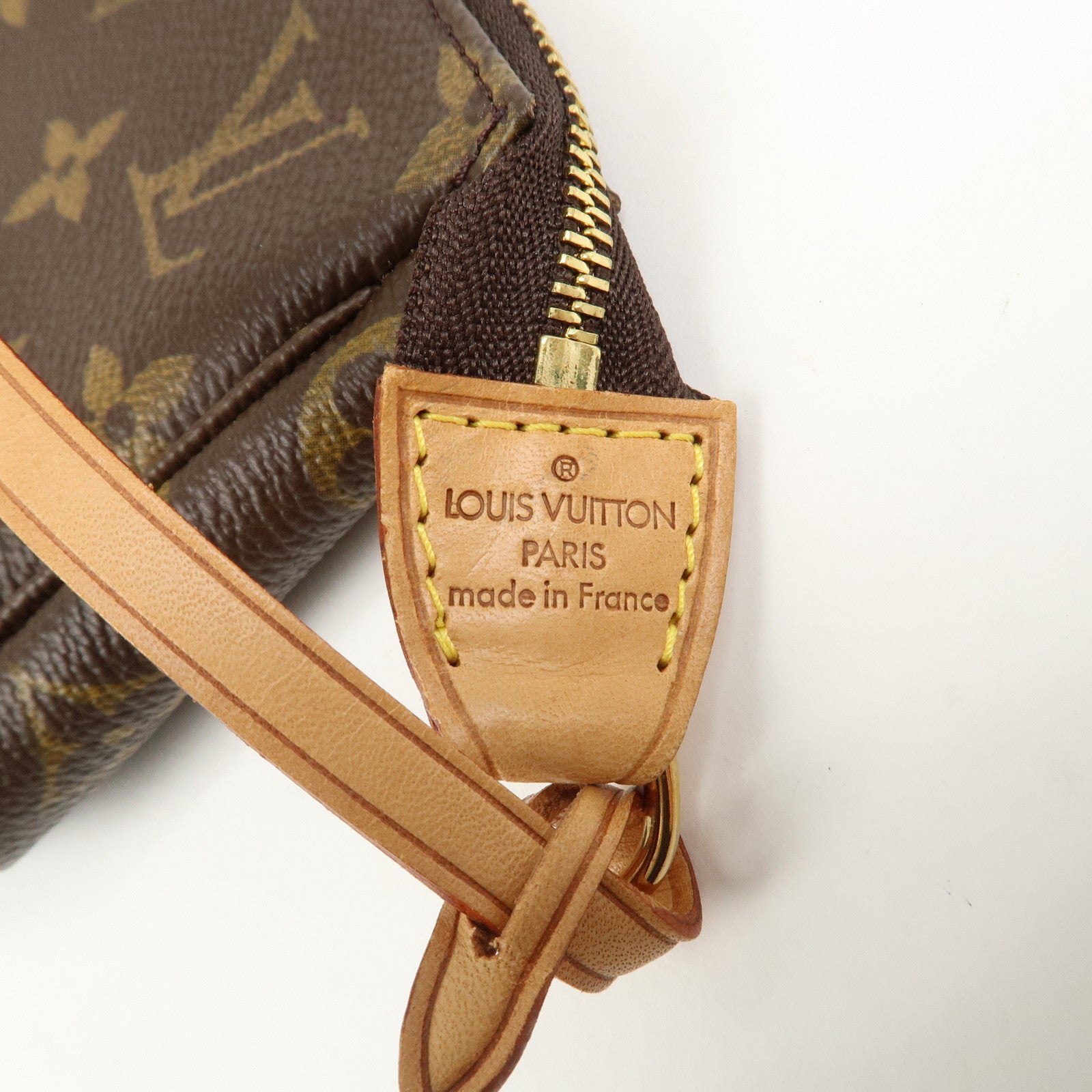 Louis Vuitton Monogram Pochette Accessoires Pouch Hand Bag M51980