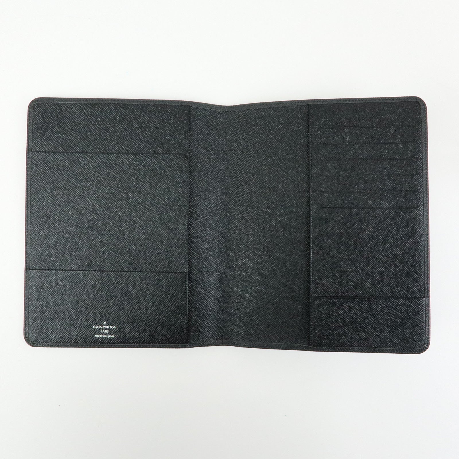 Louis Vuitton Taiga Agenda Bureau Planner Cover Ardoise R20409