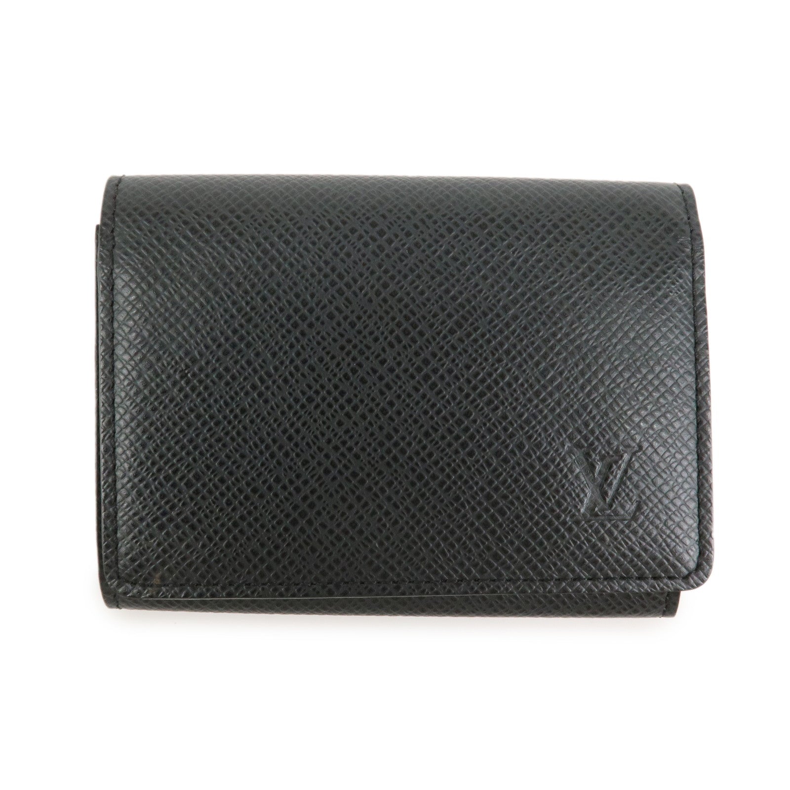 Louis Vuitton Taiga Enveloppe Cartes de Visite Card Case M30922