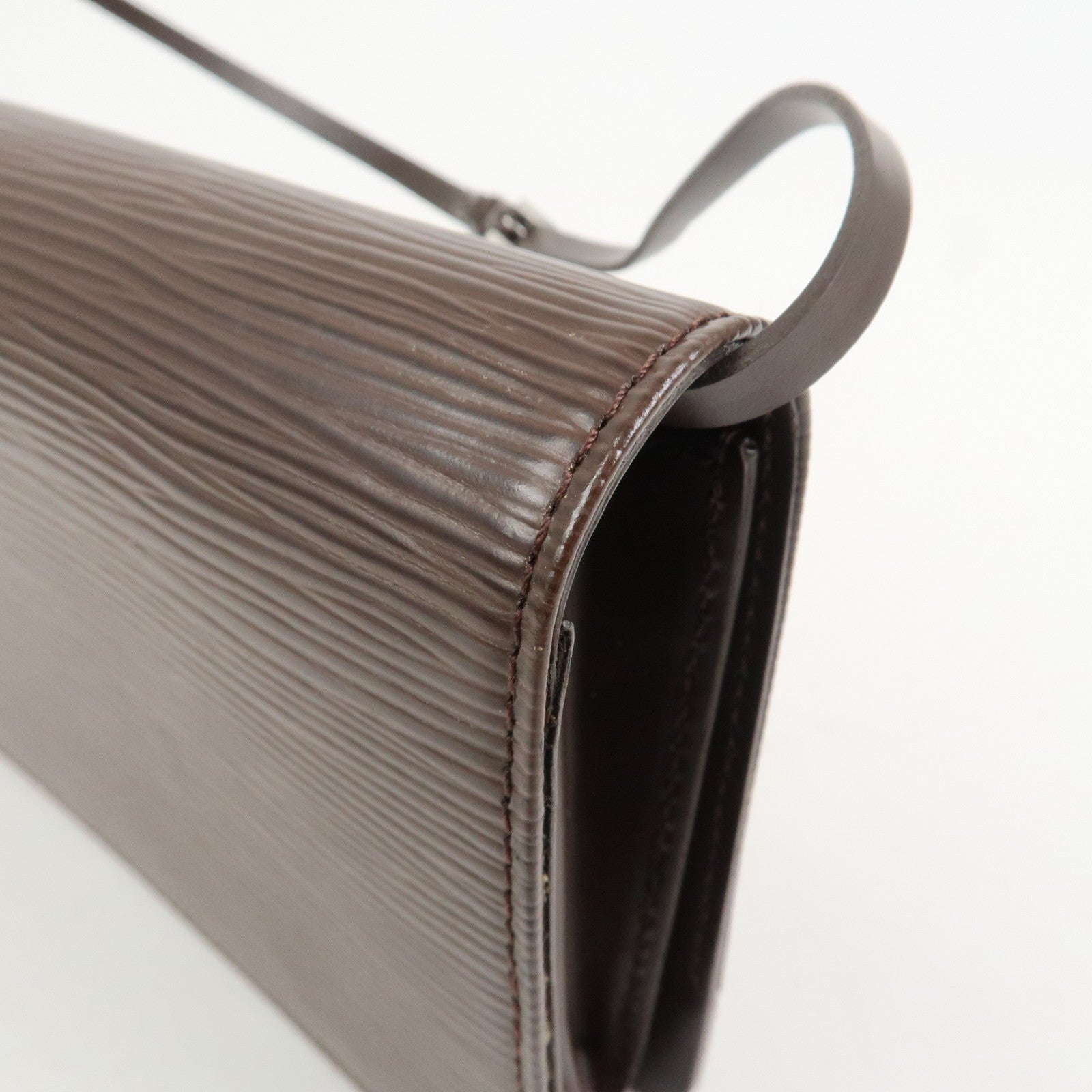 Louis Vuitton Epi Honfleur Shoulder Bag Hand Bag Mocha M5273D