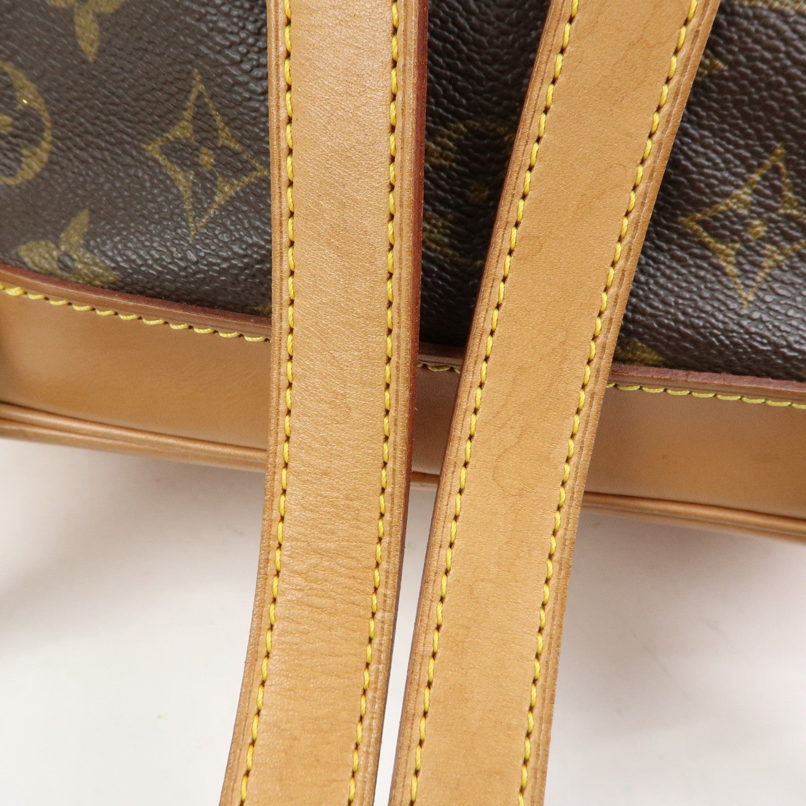 Louis Vuitton Monogram Montsouris MM Backpack Rucksack Brown M51136