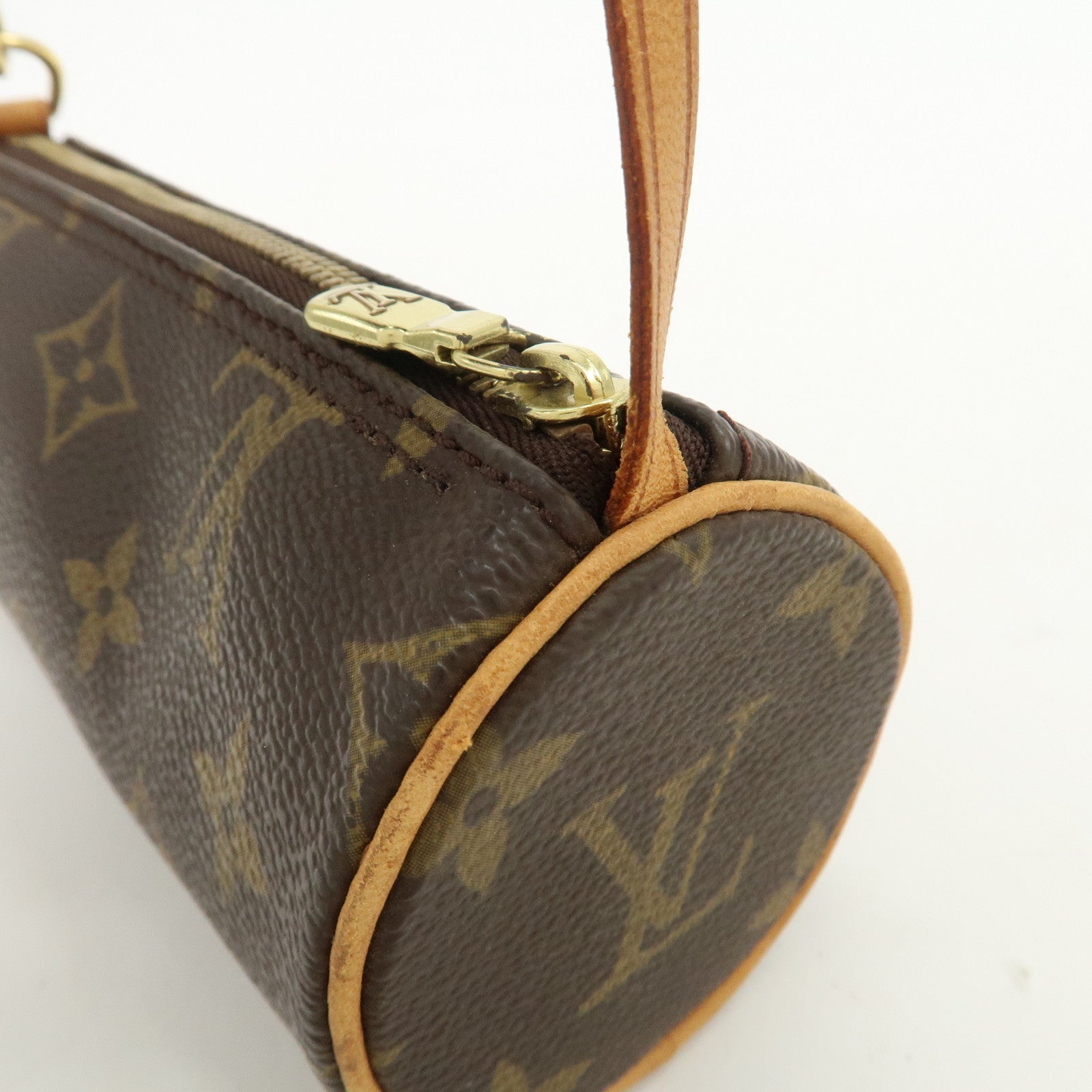 Louis Vuitton Monogram Mini Pouch for Papillon Bag New Style Brown