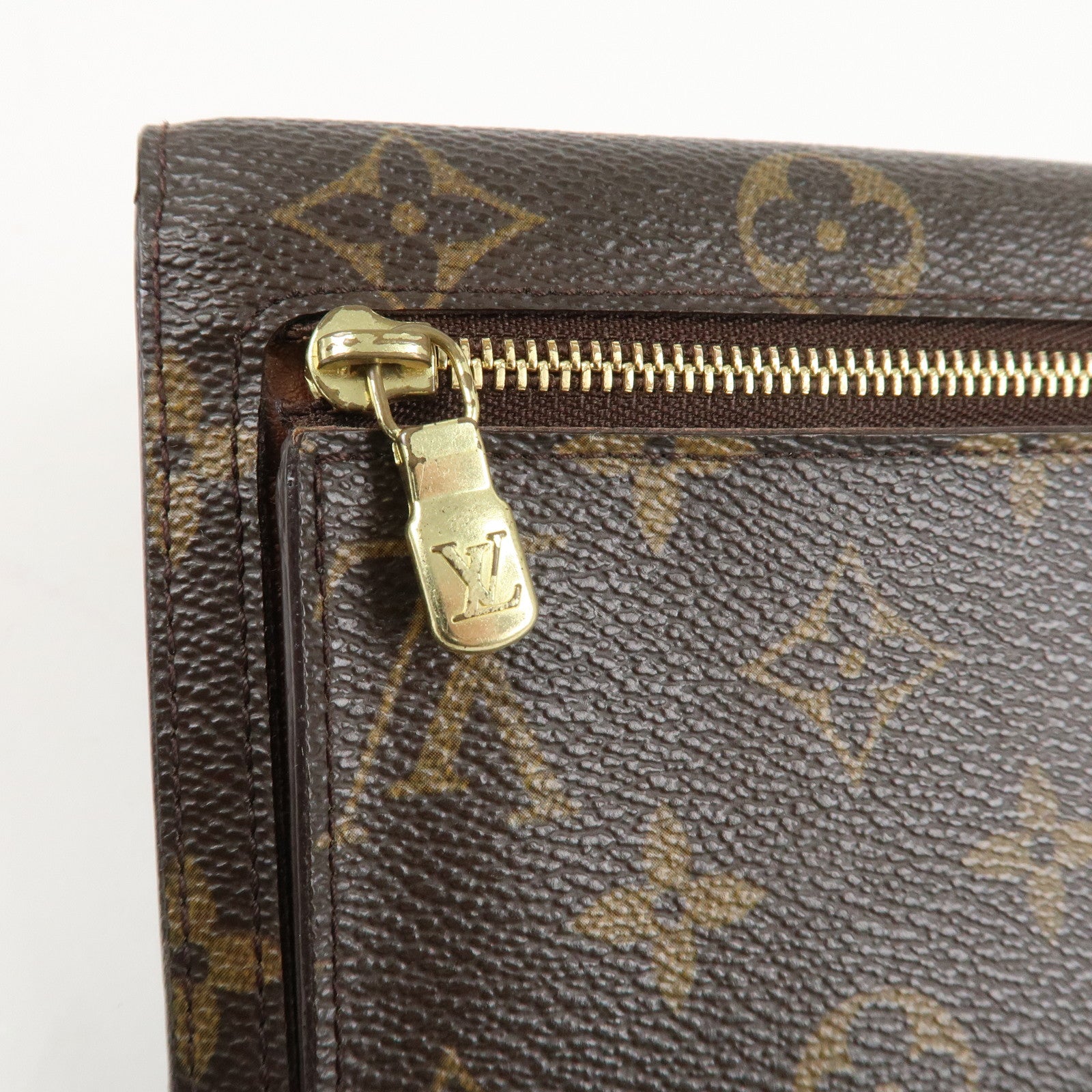 Louis Vuitton Monogram Portefeuille Koala Wallet Brown M58013 Used
