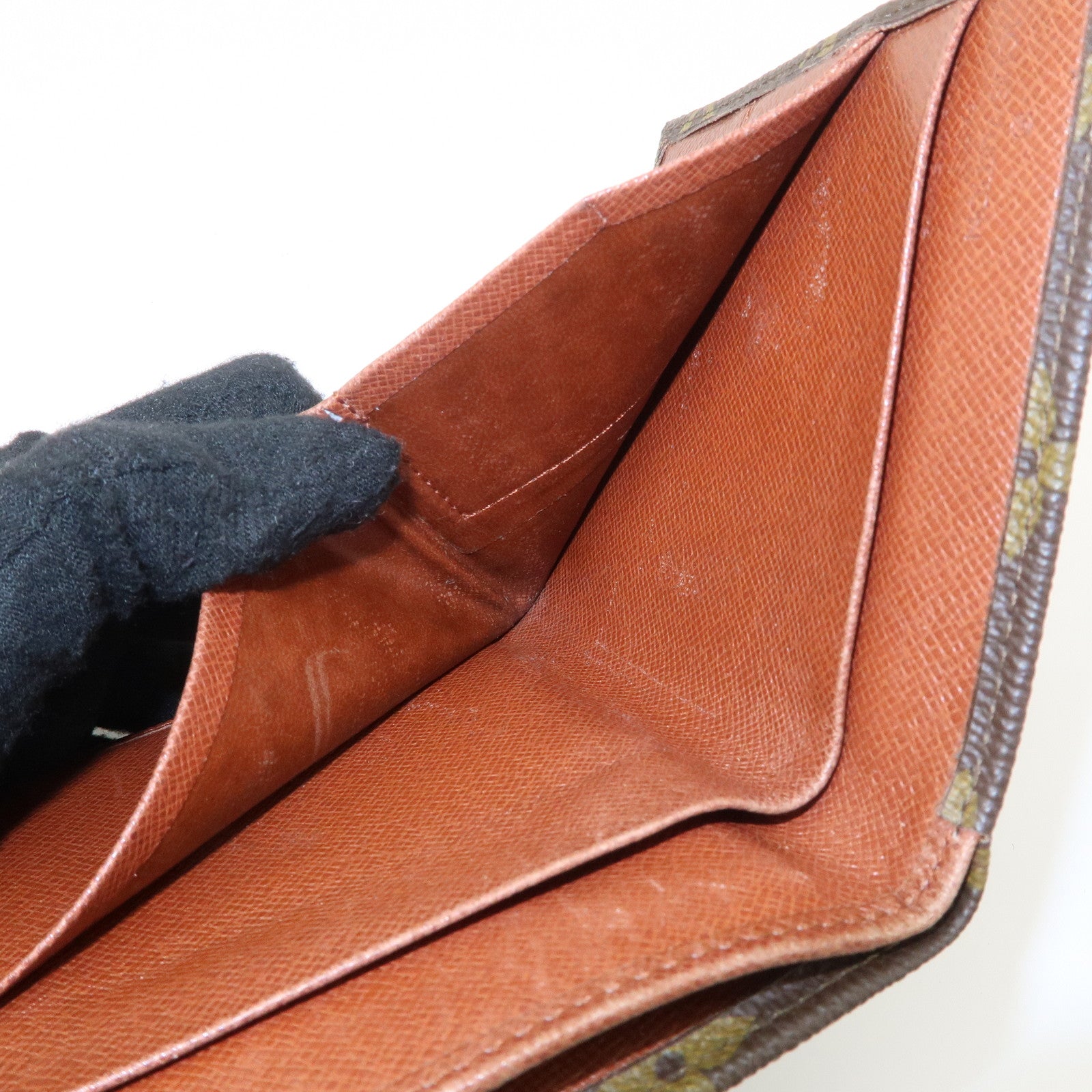 Louis Vuitton Monogram Set of 3 Wallet M61652 M61660 M61207 Used