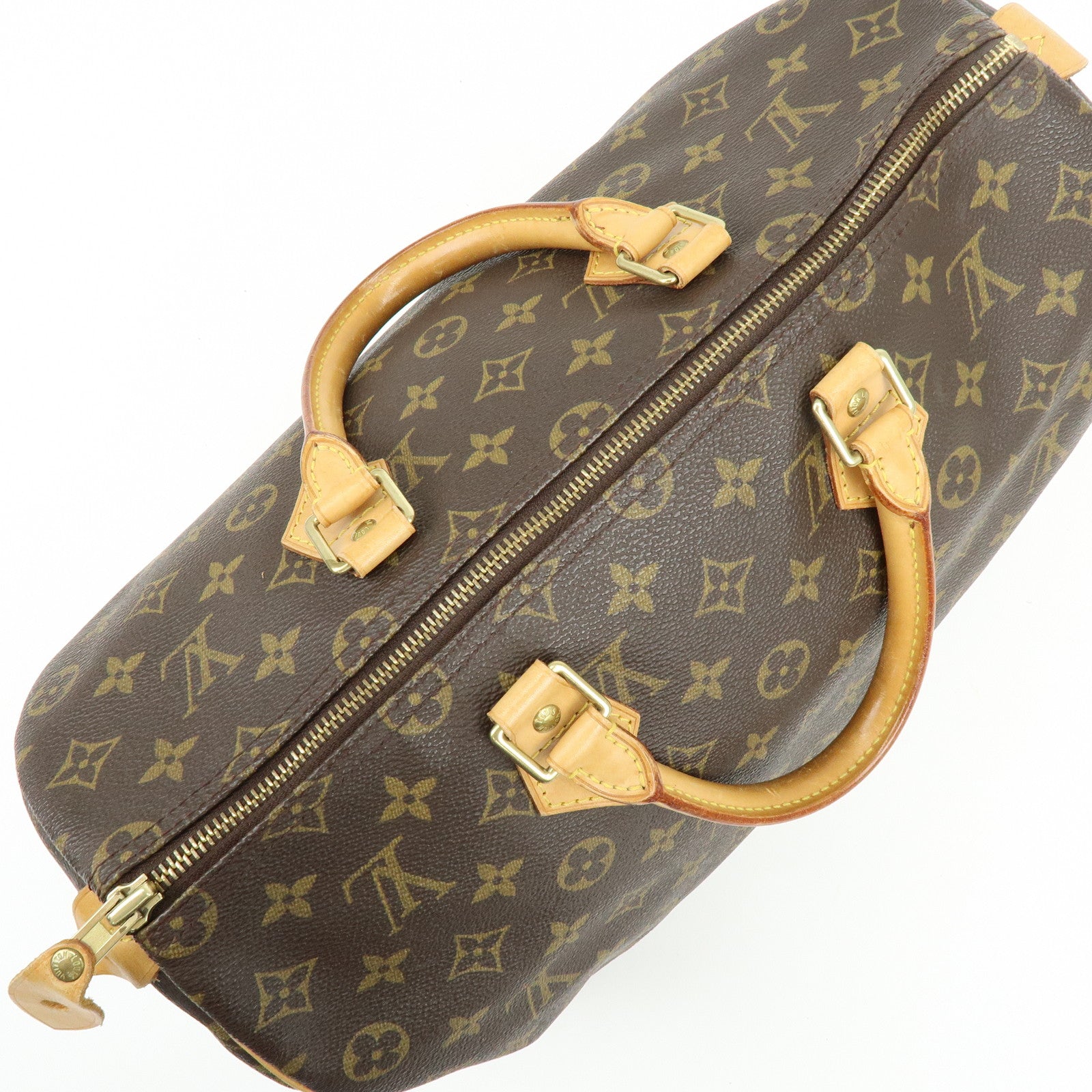 Louis Vuitton Monogram Speedy 35 Boston Bag Hand Bag M41524