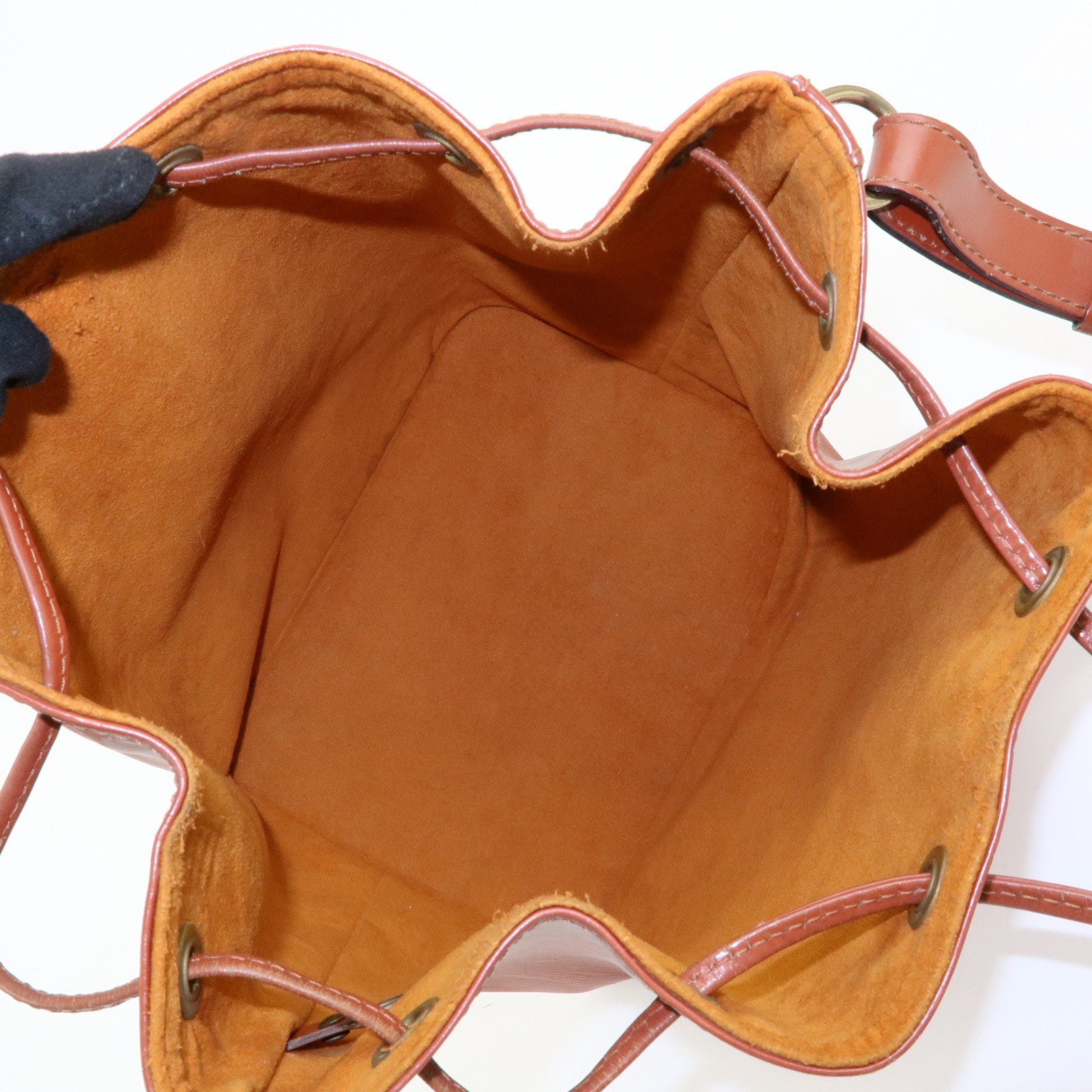 Louis Vuitton Epi Petit Noe Shoulder Bag Kenya Brown M44103