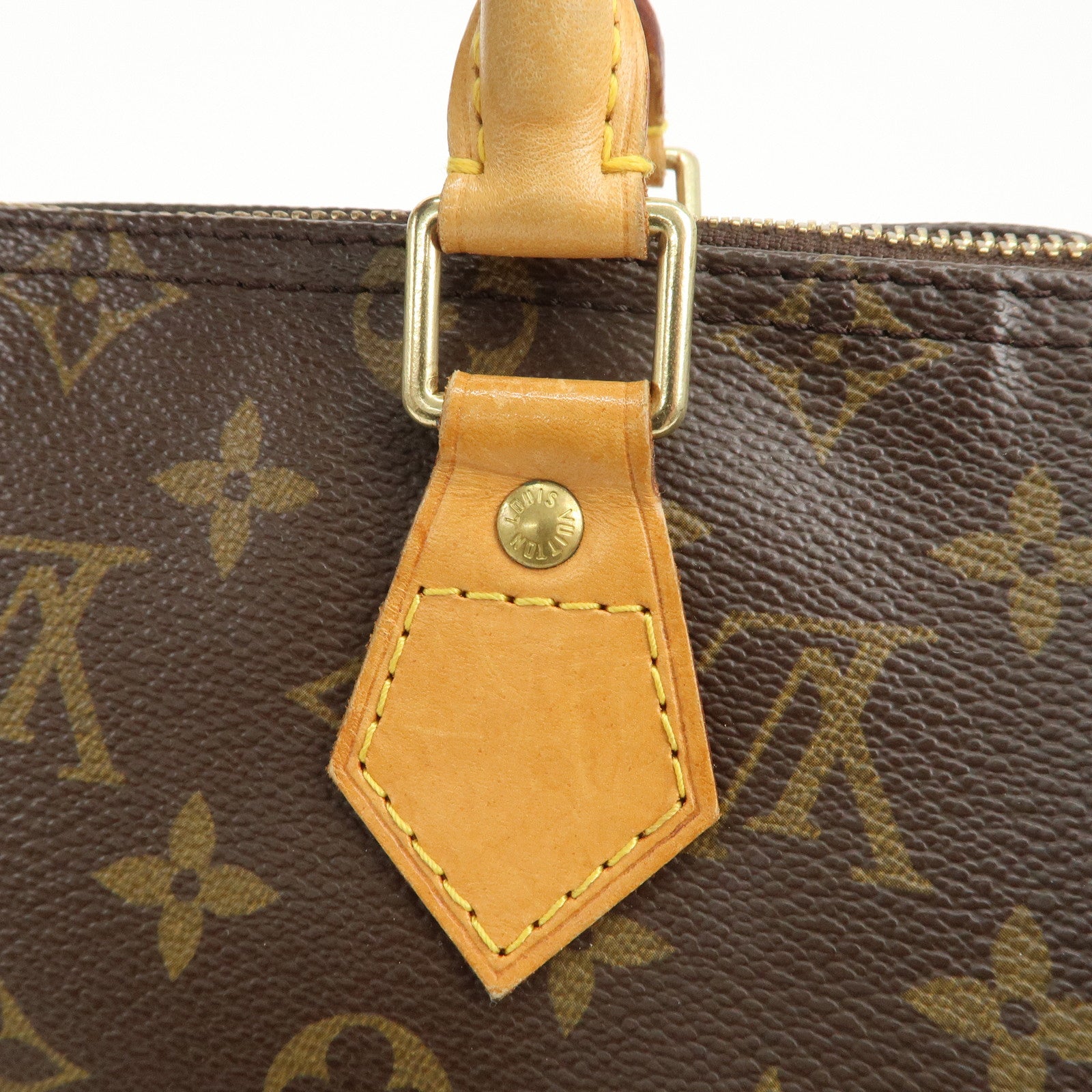 Louis Vuitton Monogram Speedy 25 Boston Bag Hand Bag Brown M41528