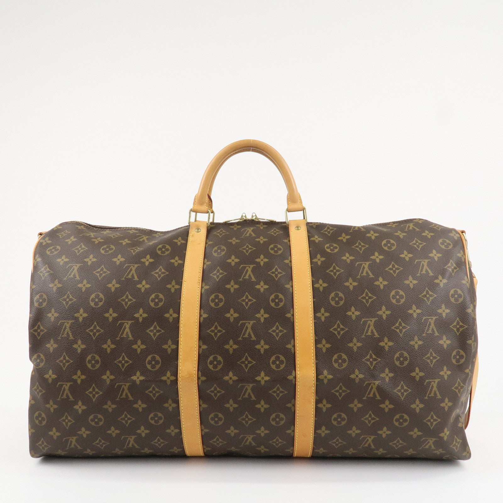 Louis Vuitton Monogram Keep All Bandouliere 60 Boston Bag M41412 Used