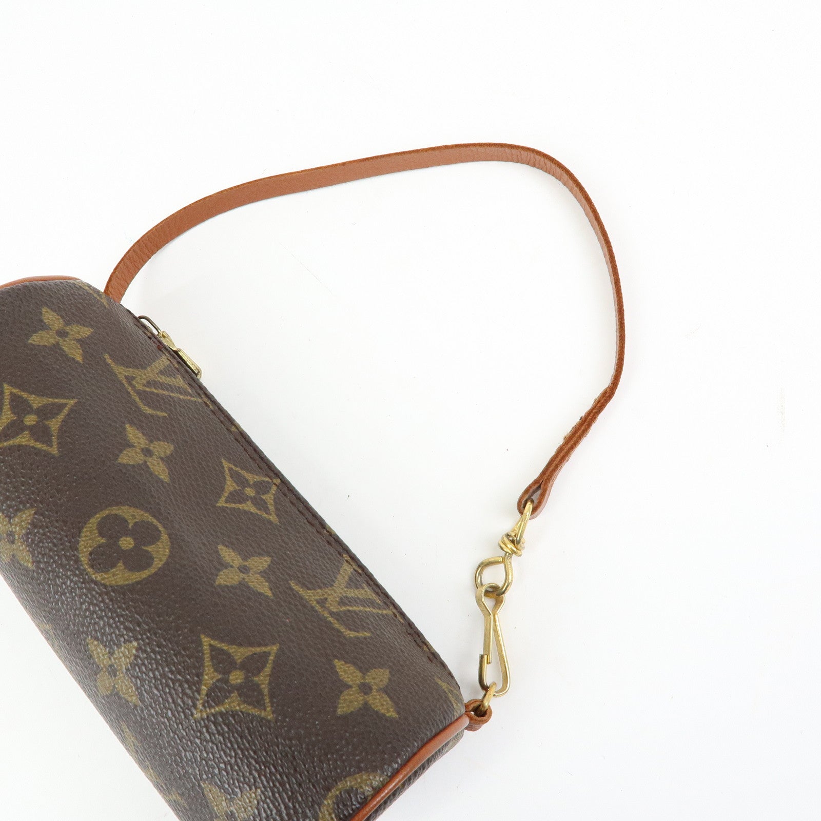 Louis Vuitton Monogram Canvas Mini Pouch for Papillon Bag Brown