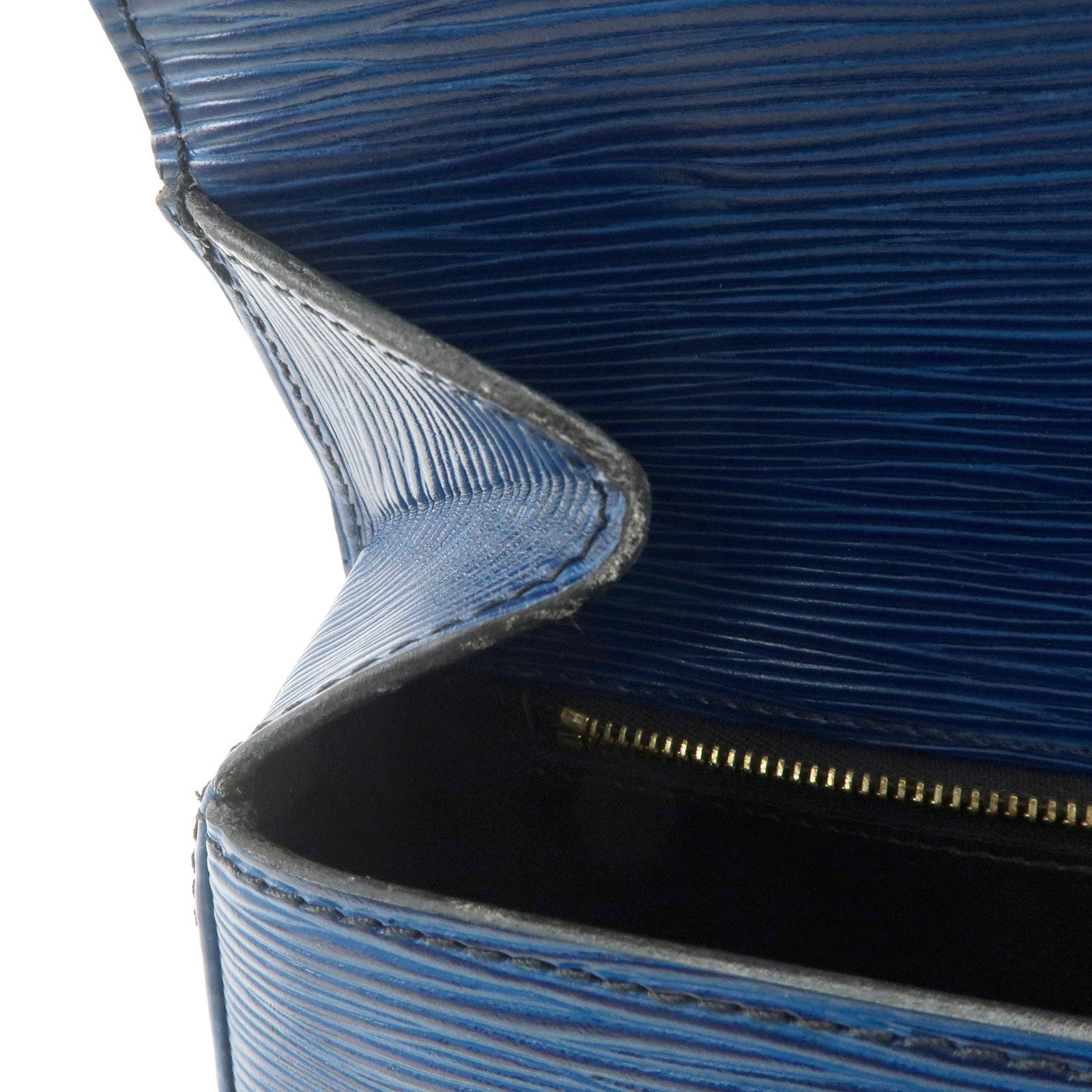 Louis Vuitton Epi Saint Cloud Shoulder Bag Toledo Blue M52195