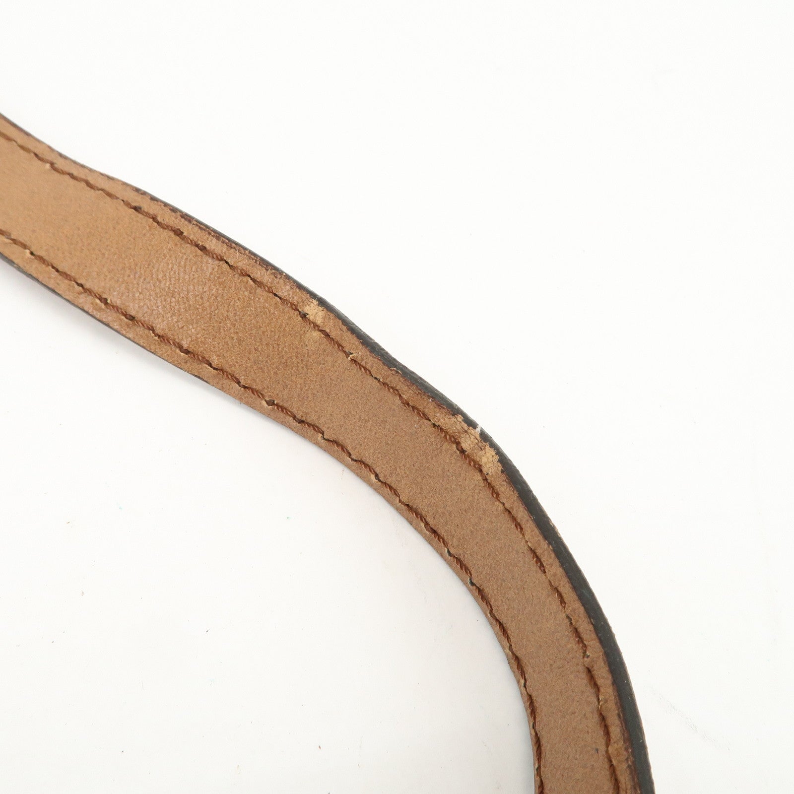 Chloe Leather Canvas Shoulder Bag Crossbody Bag Beige Brown Khaki