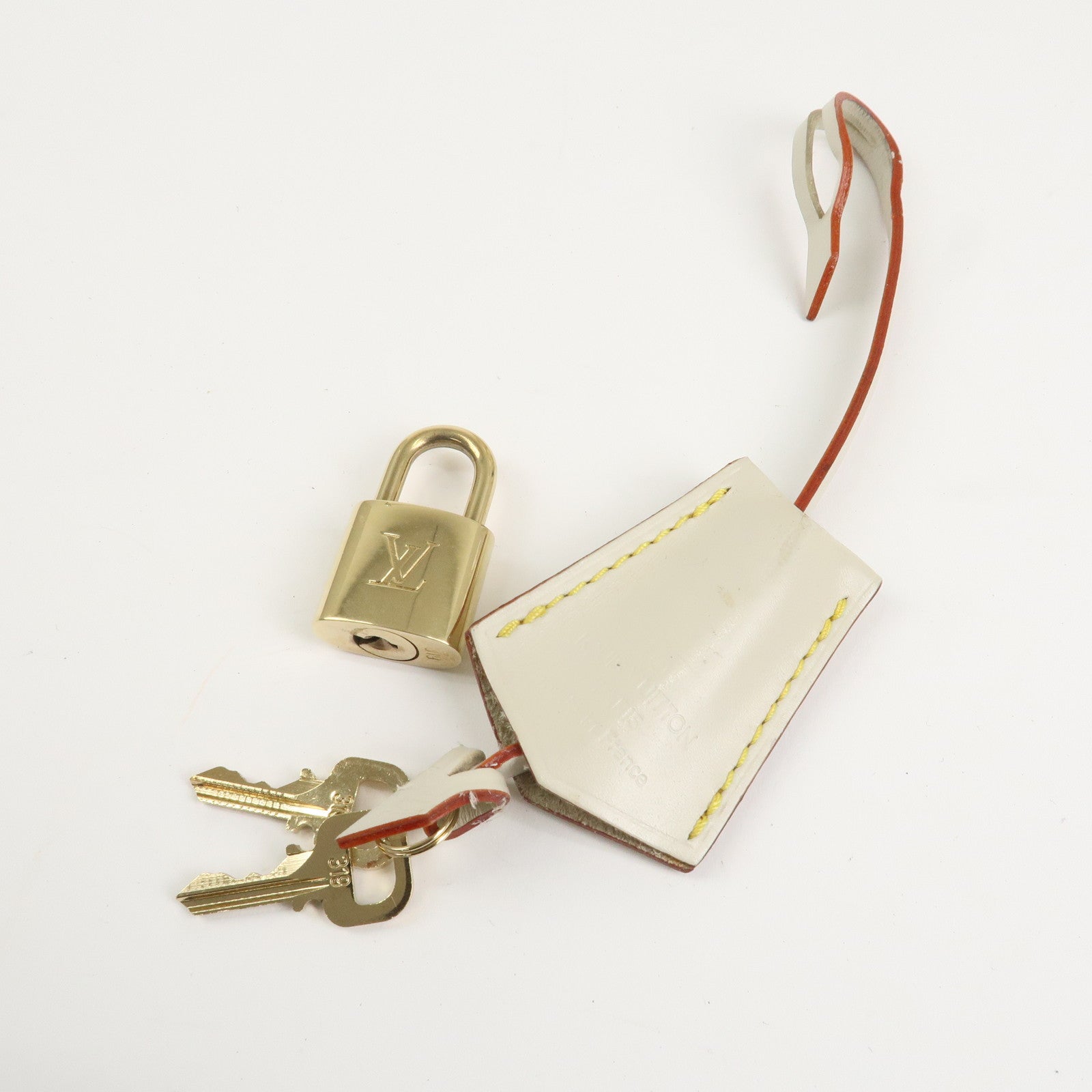 Louis Vuitton Suhari Lockit PM 2Way Hand Shoulder Bag Blanc M91887 Used