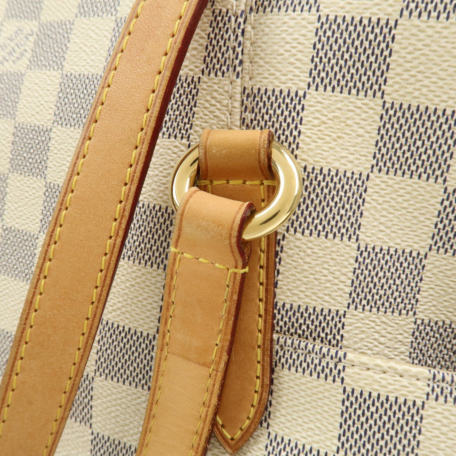 Louis Vuitton Damier Azur Totally MM Tote Bag Shoulder Bag N51262