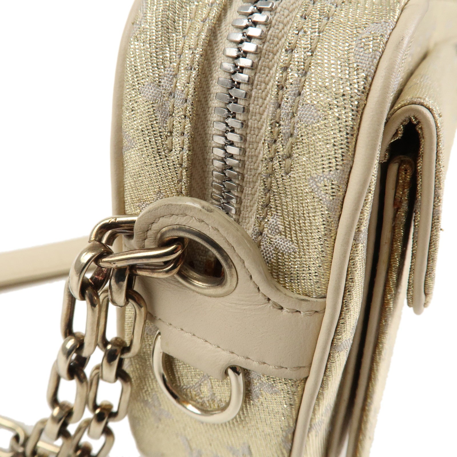 Louis Vuitton Monogram Shine Mackenna Chain Shoulder Bag M92362 Used