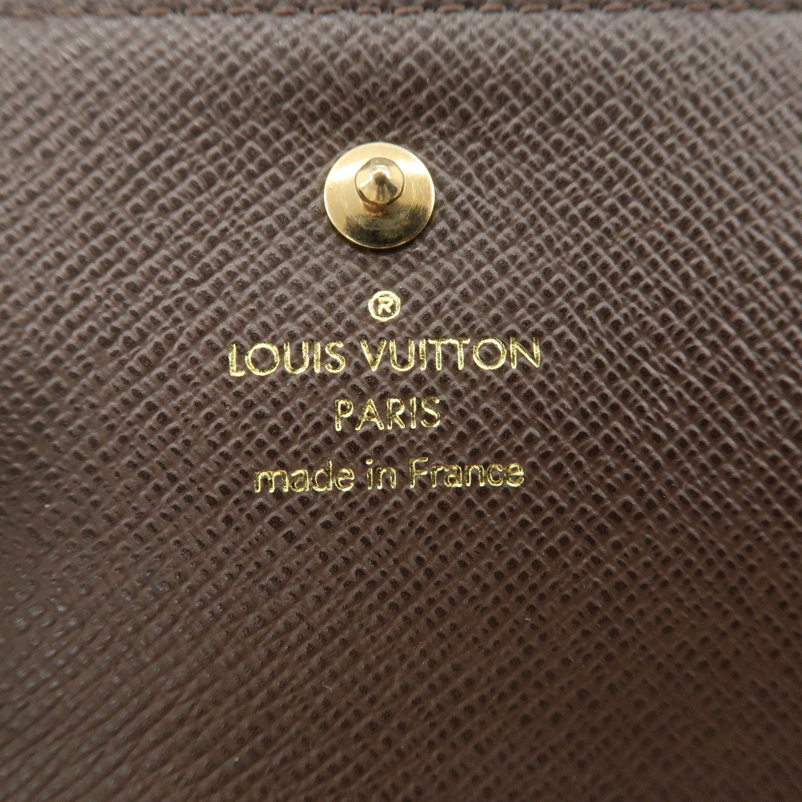 Louis Vuitton Monogram Mini Lin Portefeuille Elise Wallet M95233