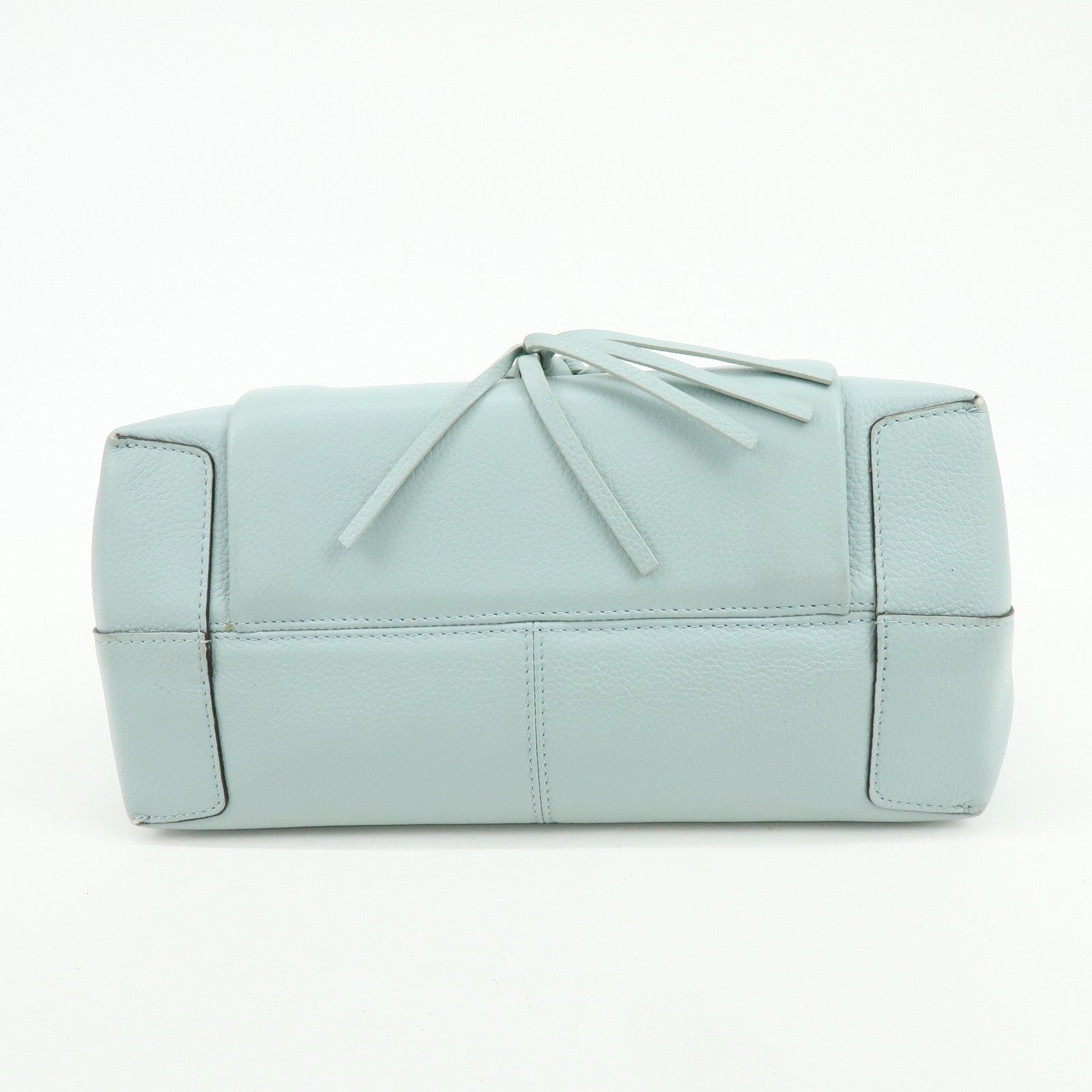 Chloe See By Chloe Leather 2Way Bag Shoulder Bag Light Blue