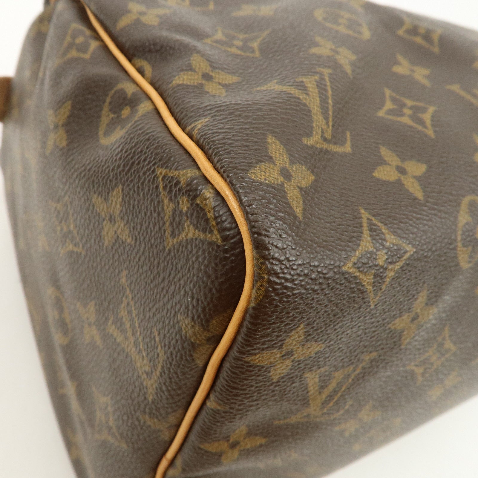 Louis Vuitton Monogram Speedy 30 Boston Bag Hand Bag Brown M41526