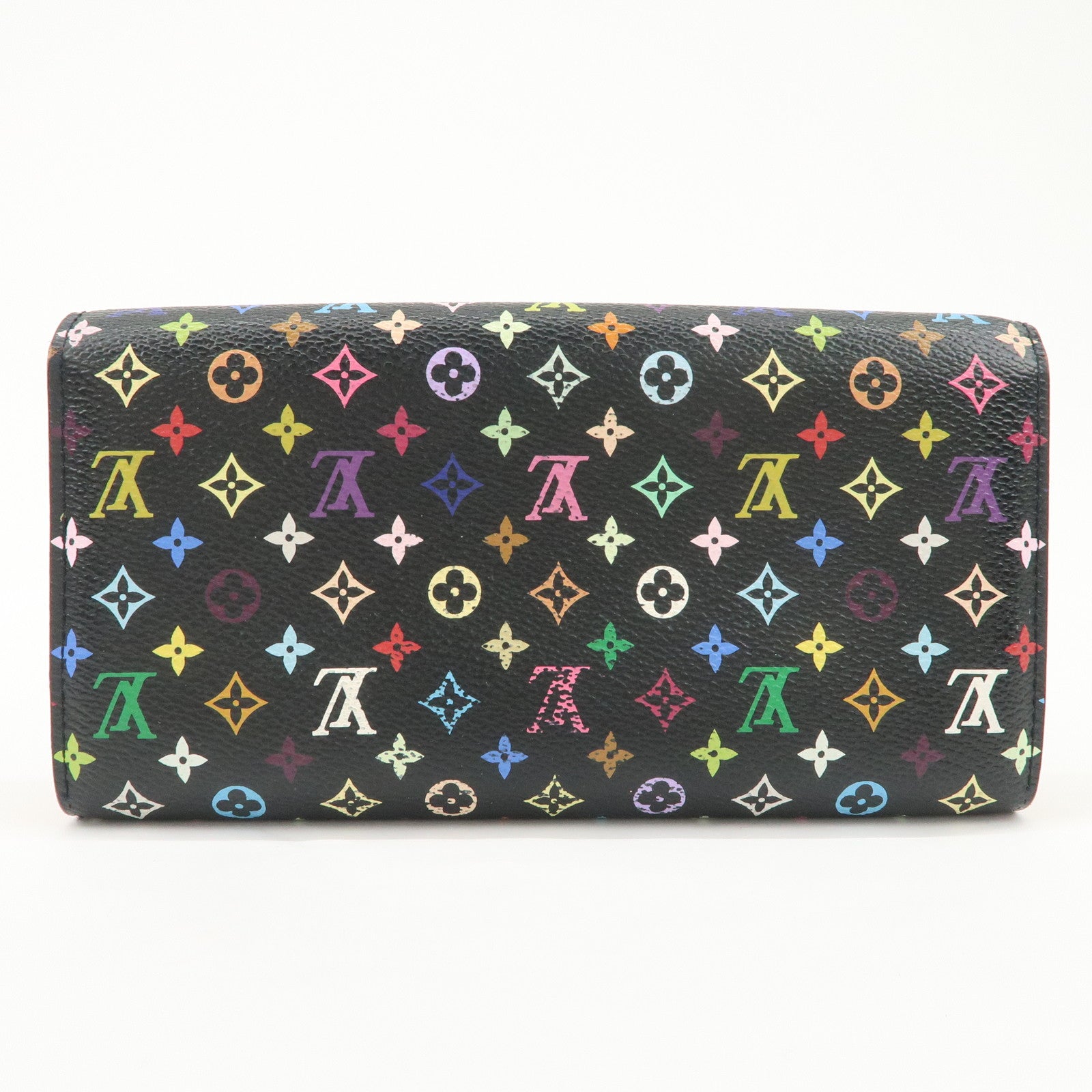 Louis Vuitton Monogram Multicolor Portefeuille Sarah Wallet M9353