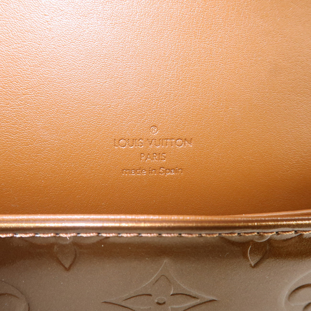 Louis Vuitton Monogram Vernis Thompson Street Bronze M91124