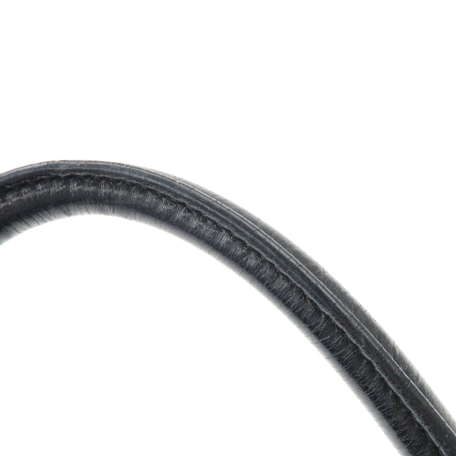 MIU MIU Patent Leather 2Way Tote Bag Shoulder Bag Black RT0383