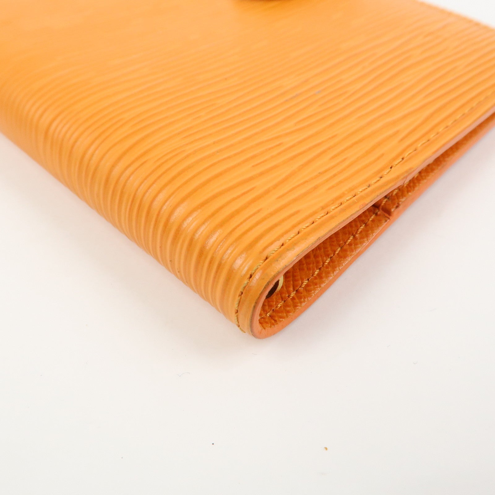 Louis Vuitton Epi Leather Agenda PM Planner Cover Mandarin R2005H