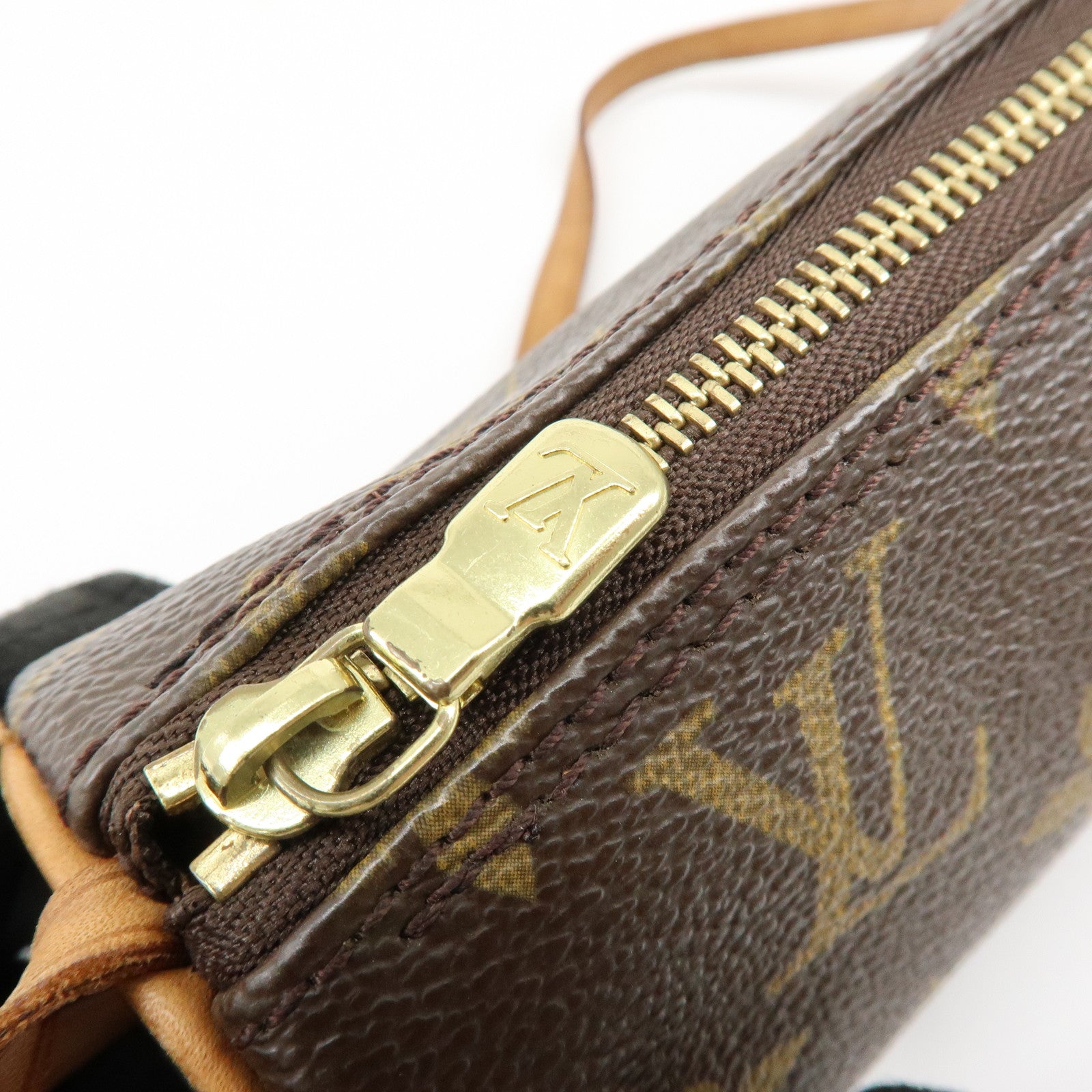 Louis Vuitton Monogram Mini Pouch for Papillon Bag Brown