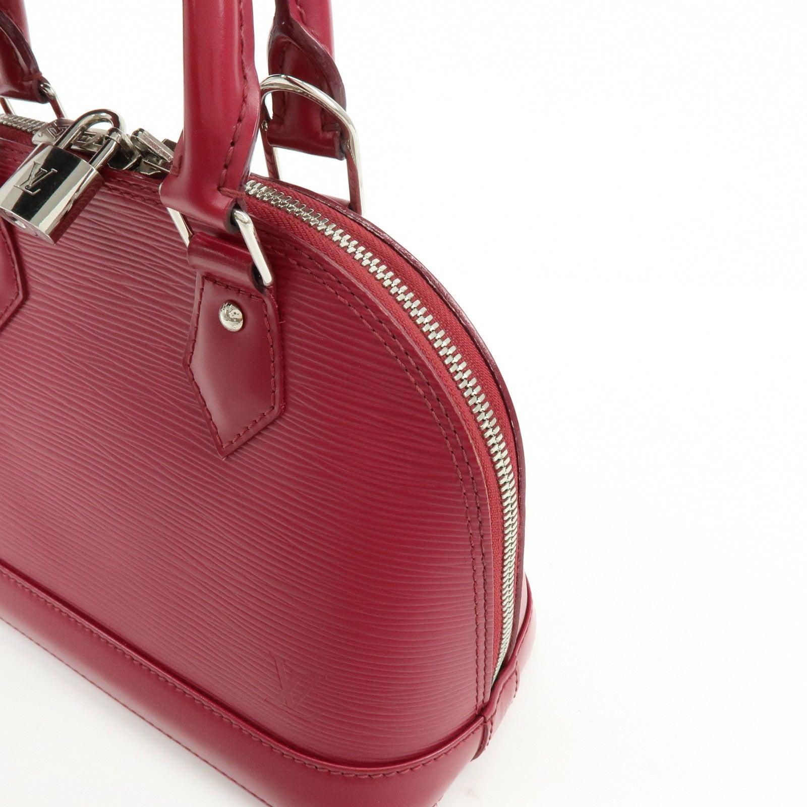 Louis Vuitton Epi Alma BB 2Way Hand Bag Shoulder Bag Fuchsia M40851
