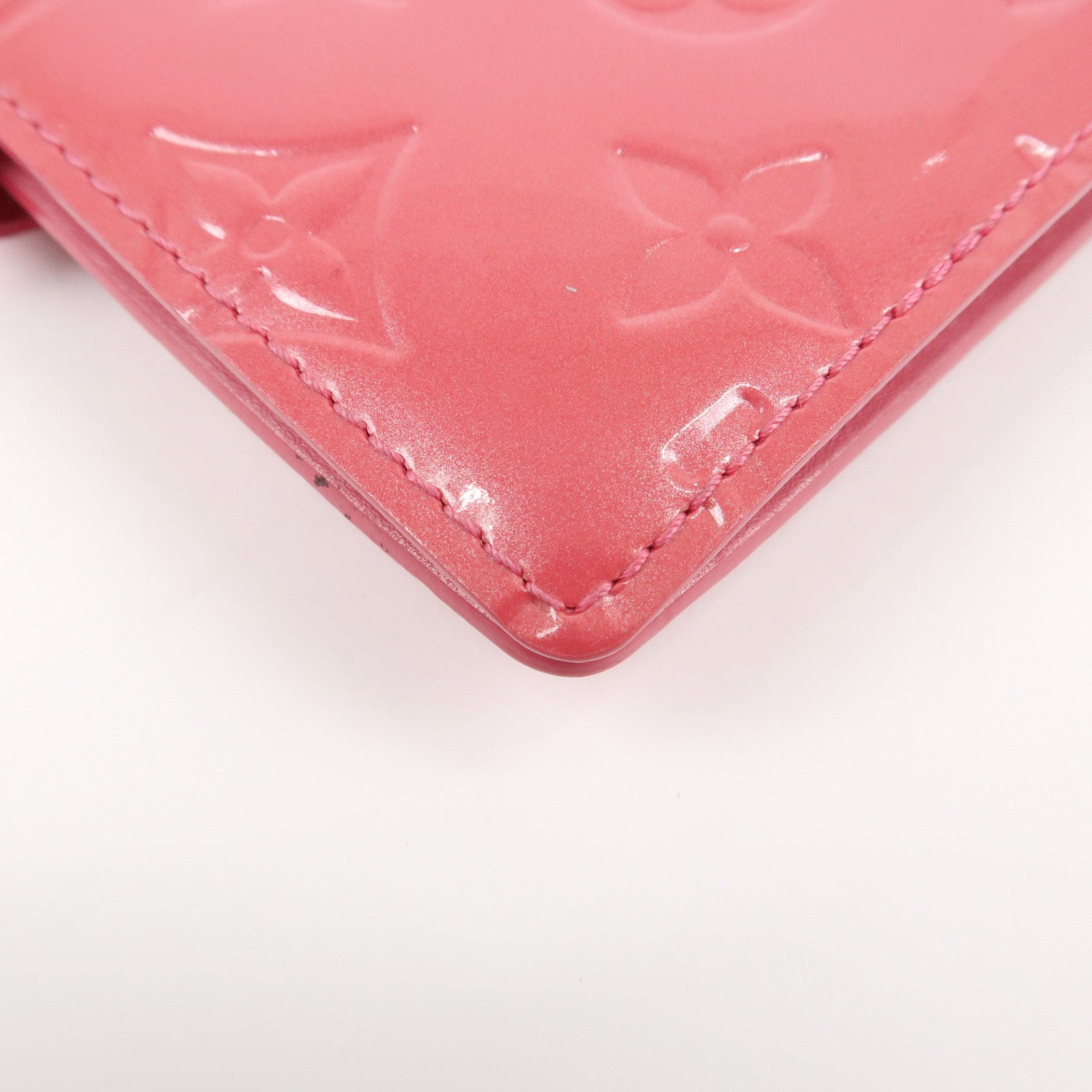 Louis Vuitton Monogram Vernis Agenda PM Planner Cover R2101F Used