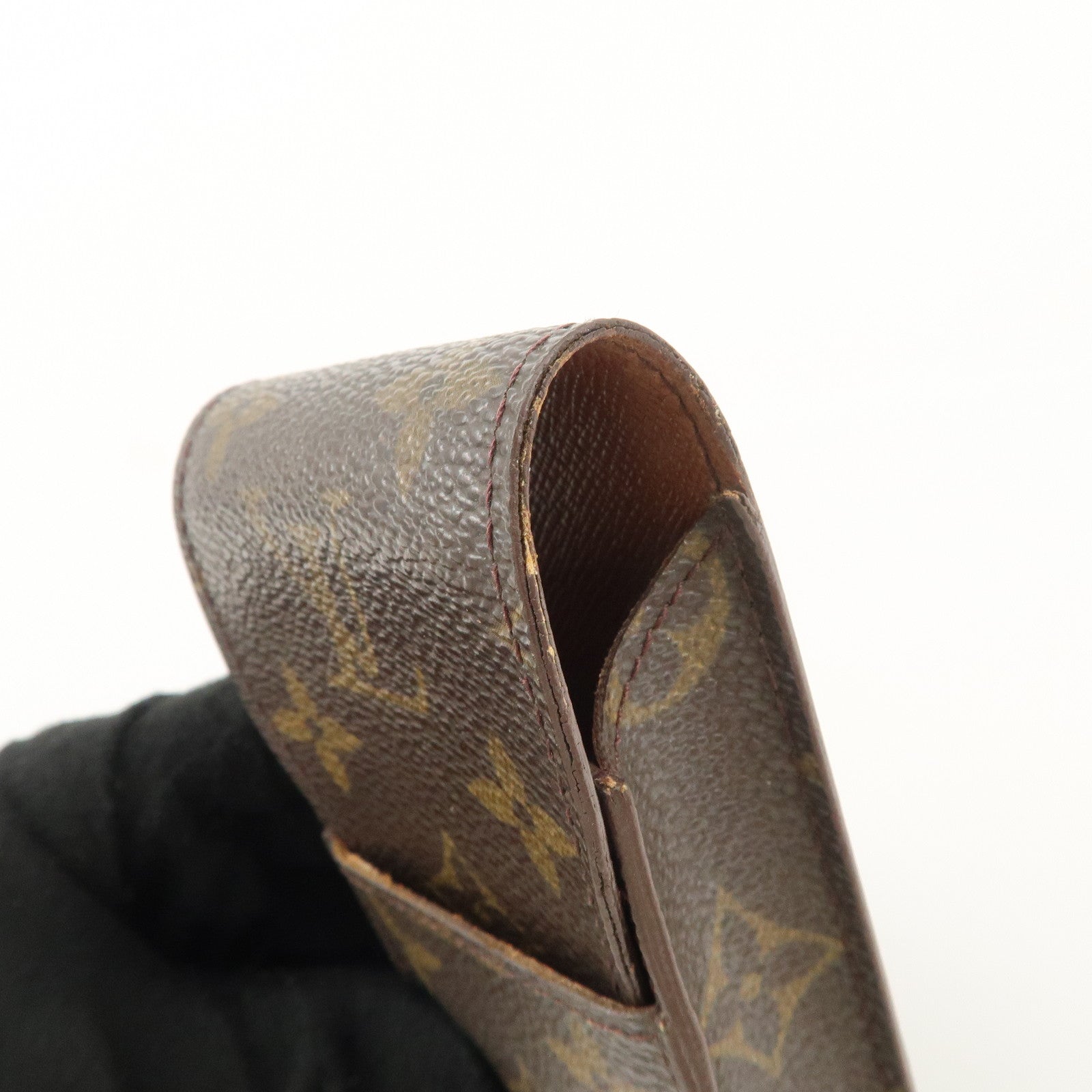 Louis Vuitton Monogram Set Of 3 Etui Cigarette Case Pen Case M63024 M62990 Used