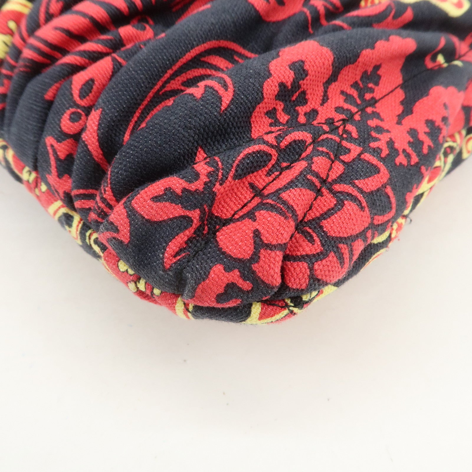 MIU MIU Matelasse 2Way Hand Bag Japan Limited Black Red