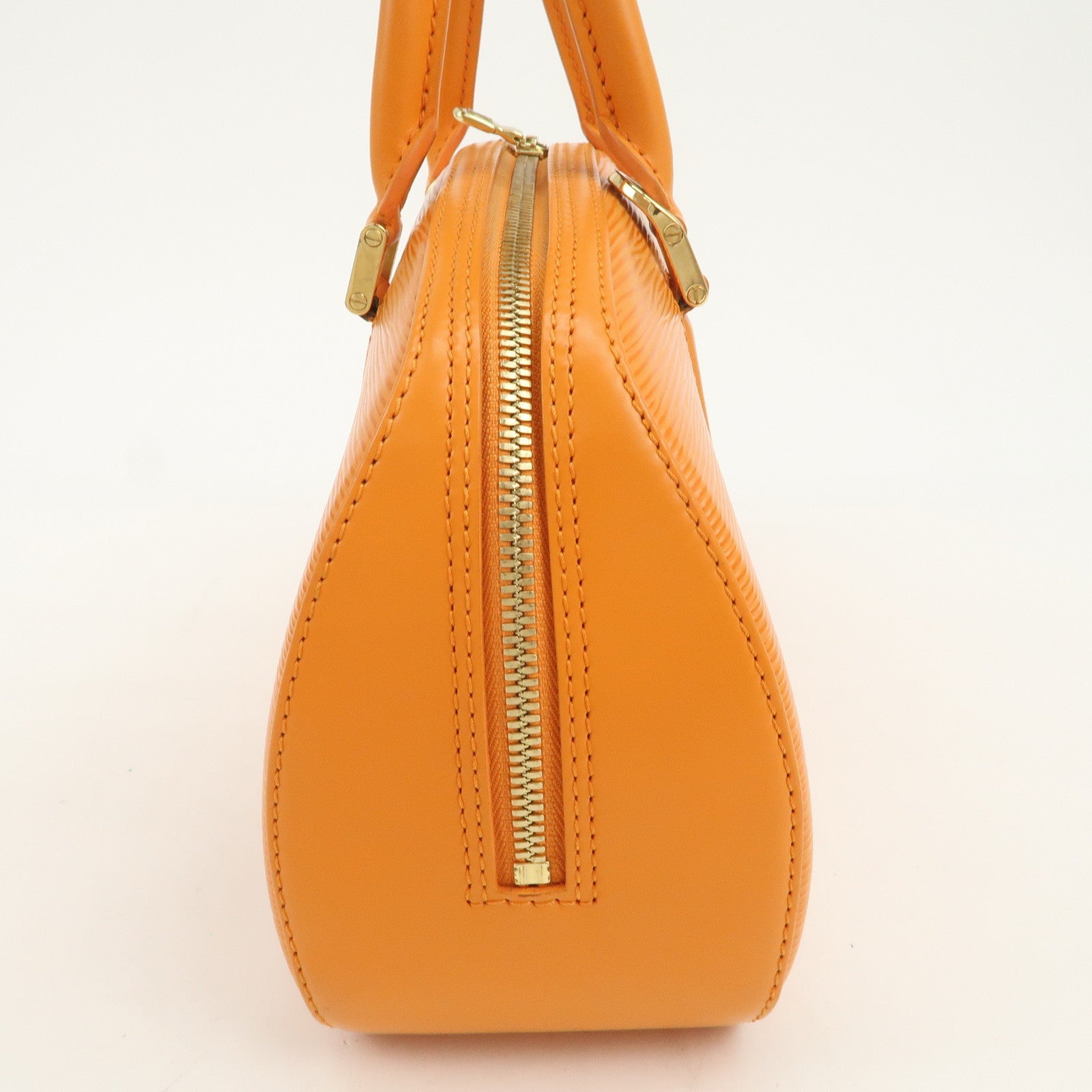 Louis Vuitton Epi Leather Jasmine Hand Bag Mandarin M5208H