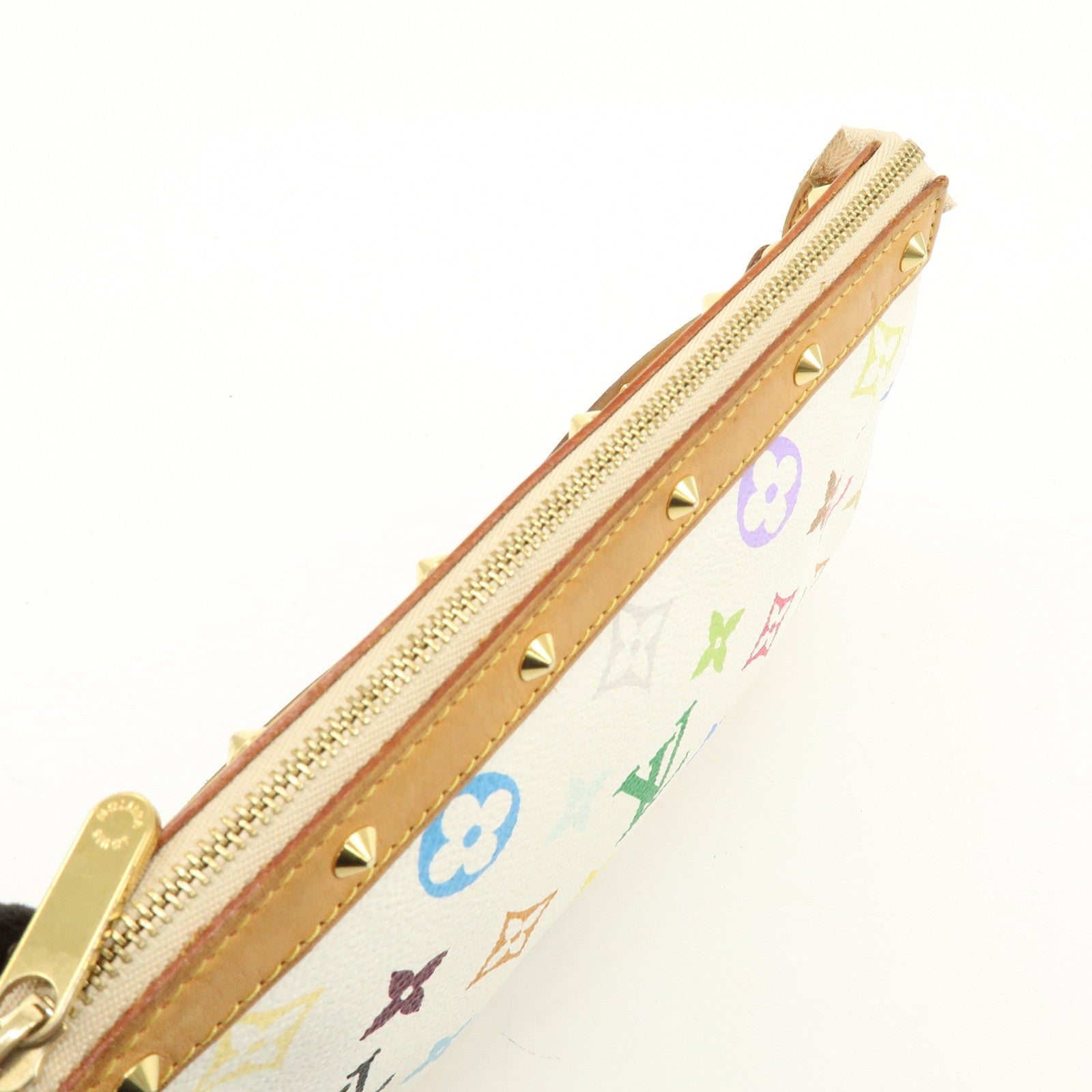 Louis Vuitton Monogram Multicolor Pochette Accessoires Blanc M92649